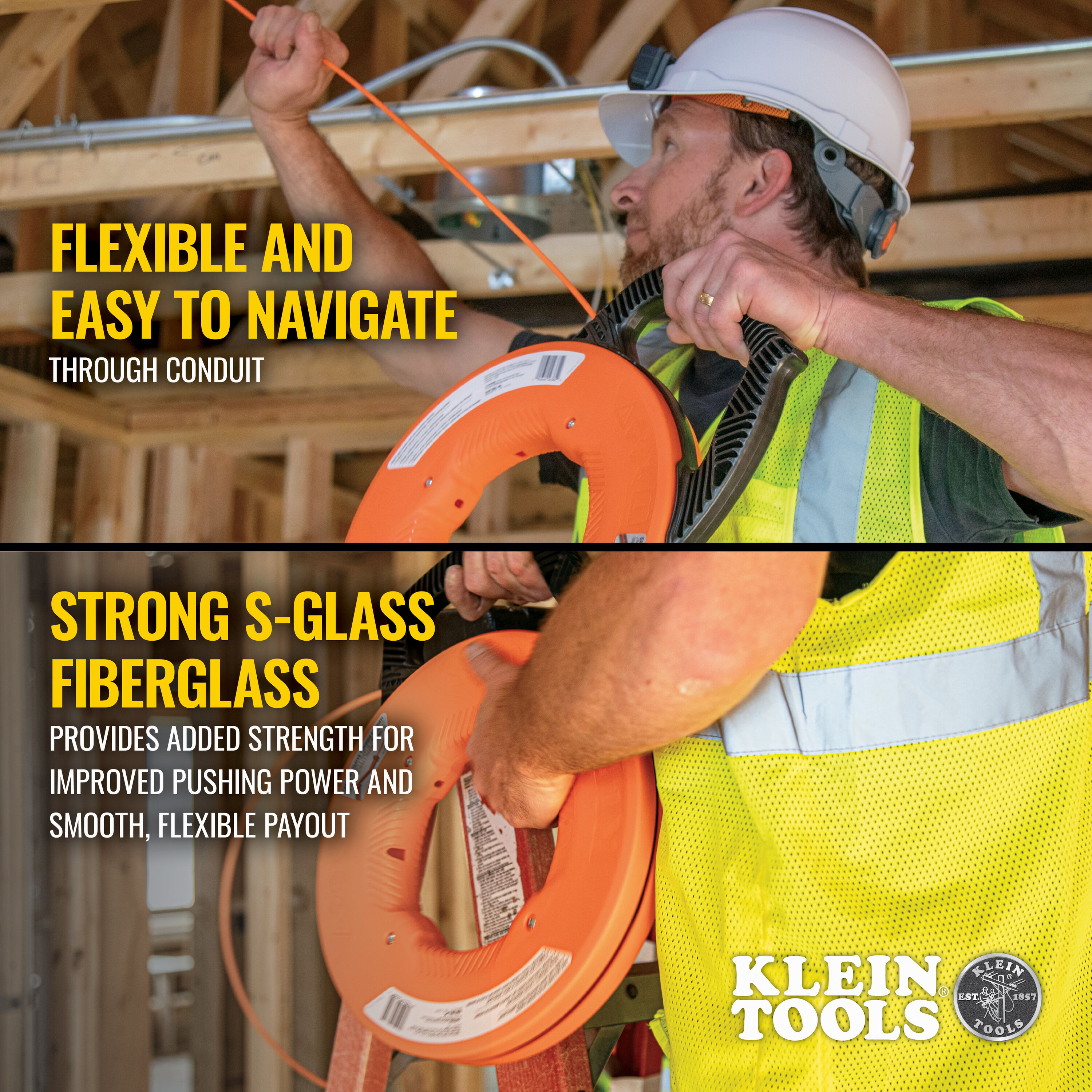 Klein Tools 56380 Wire-Fishing - View #6