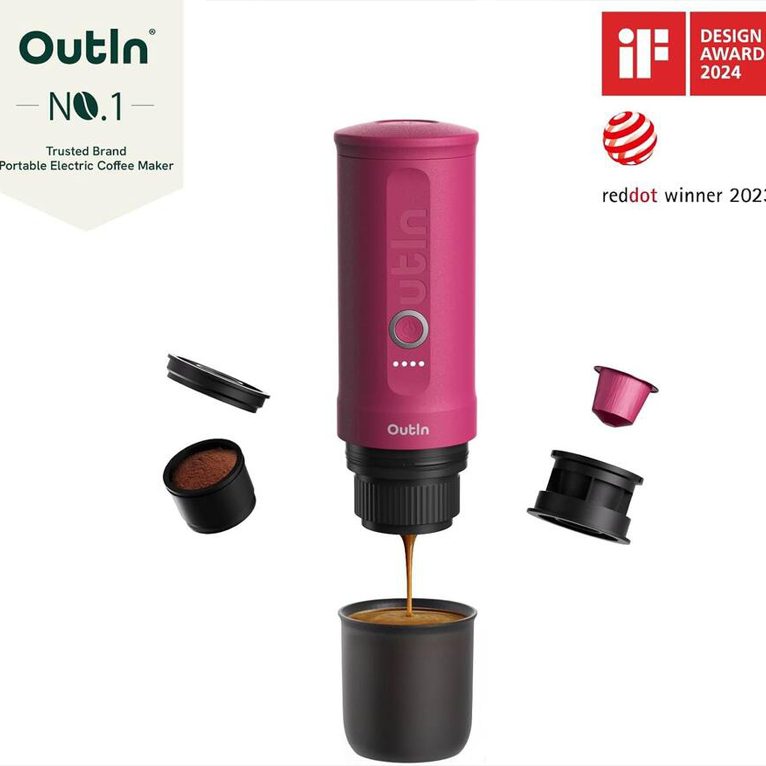 Outin A000004 Espresso-Machines - View #3