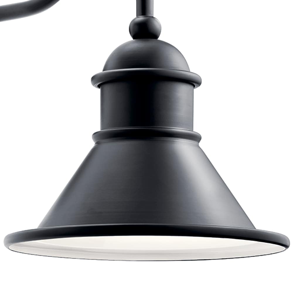 Northland 12" Black Aluminum Outdoor Wall Light