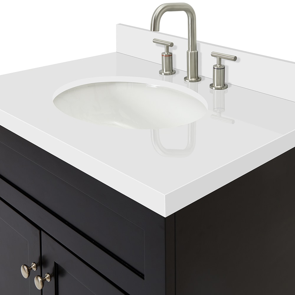 ARIEL F031SWQOVOBLK Bath-Vanity-Combo - View #7