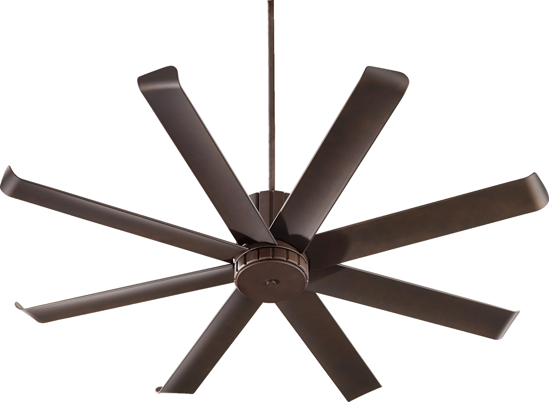 Quorum International 196608-86 Proxima Patio 60-in Outdoor Oiled Bronze with Oiled Bronze Blades Ceiling Fan Without Light ( 8 -Blade )
