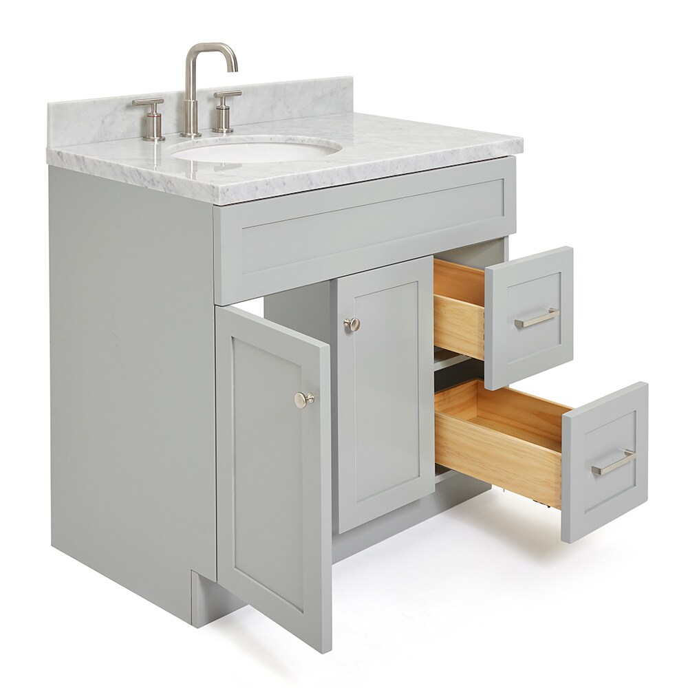 ARIEL F037SLCWOVOGRY Bath-Vanity-Combo - View #5