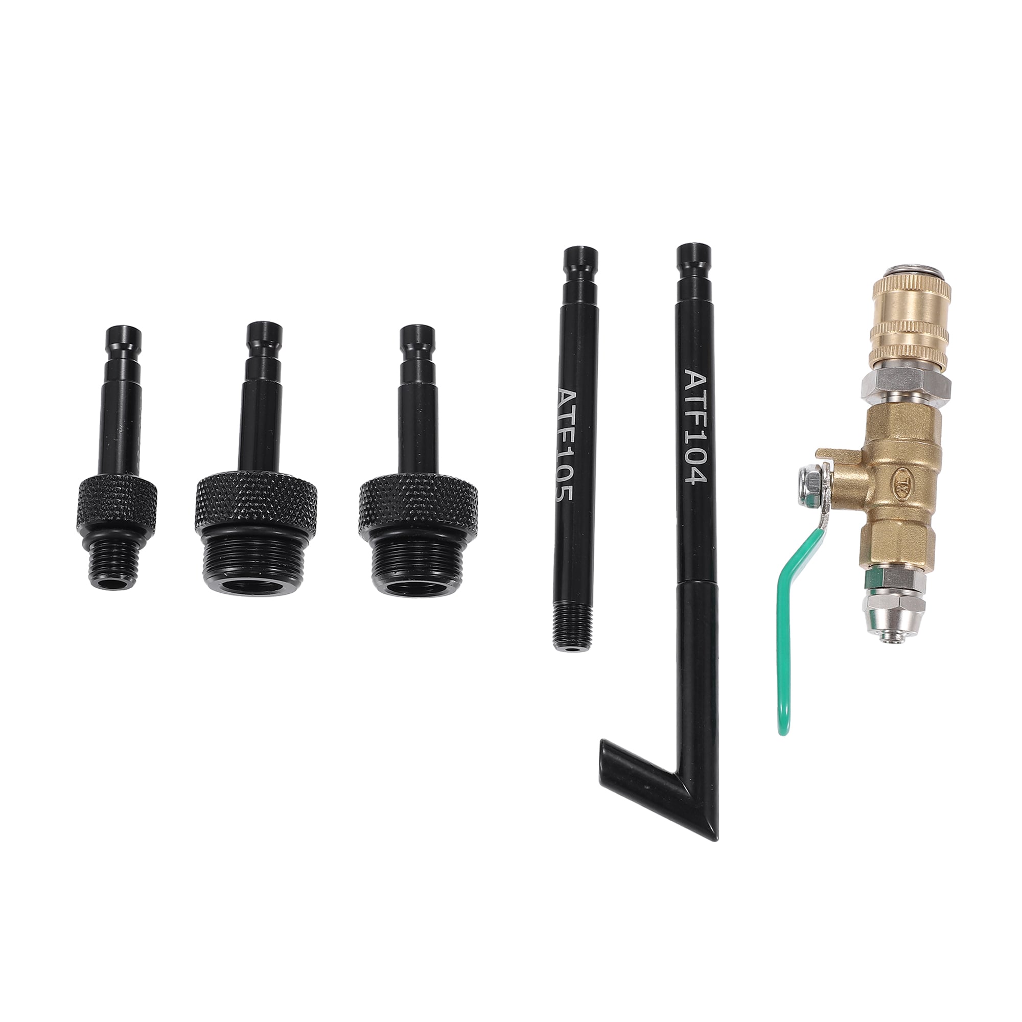 Unique Bargains Transmission Fluid Oil Filling Filler Adapter Manual Filler Kit Replacement for Audi 01J Durable Metal Black #S26020200UX9542
