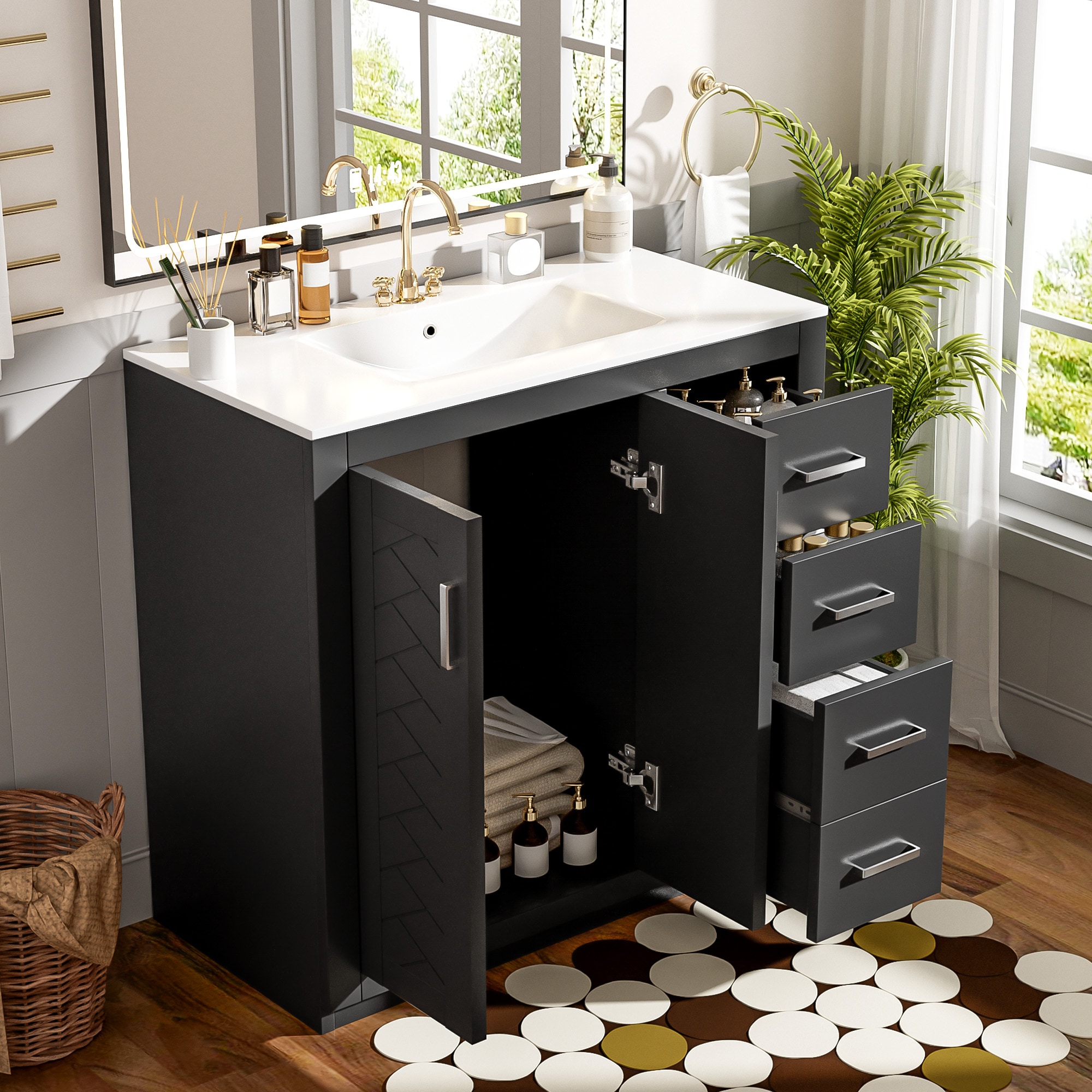 AAZJ 710-N710P243327B Bath-Vanity-Combo - View #4