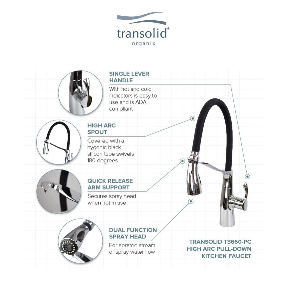 Transolid T3660-PC Kitchen-Faucets - View #6