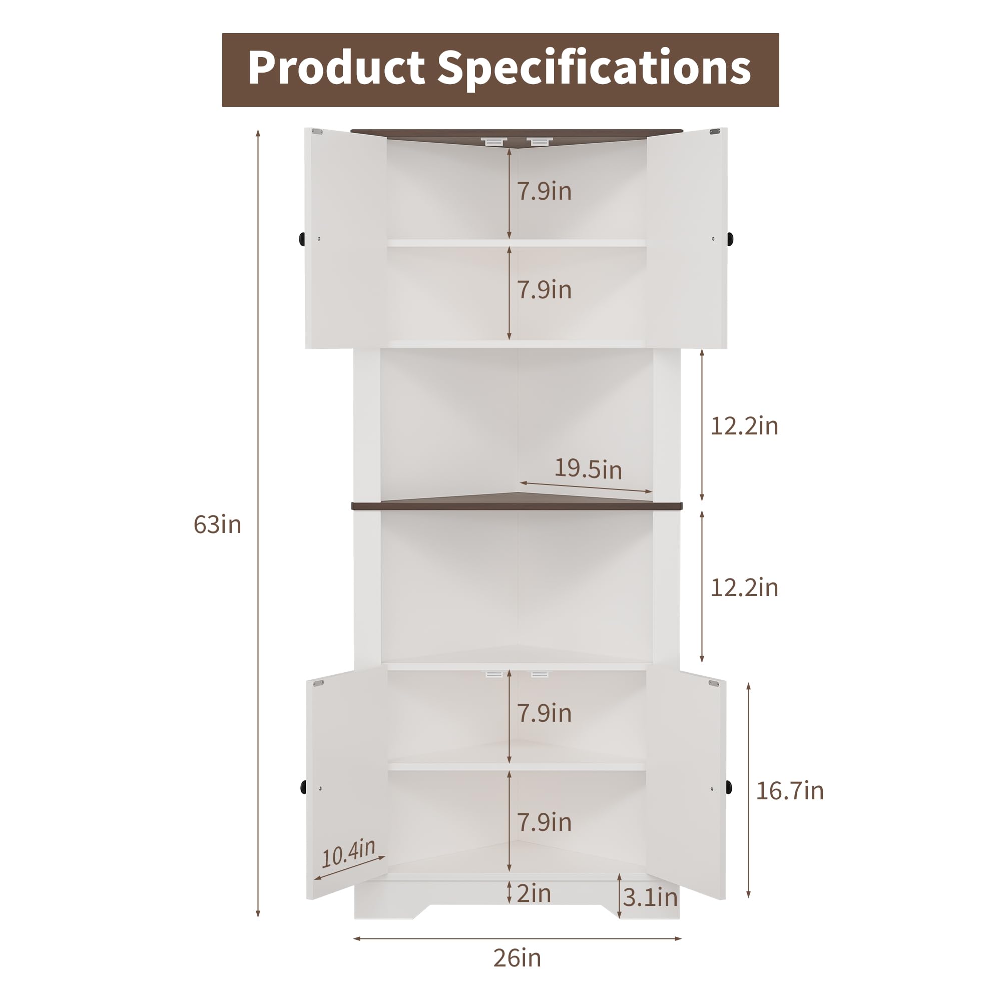 Garvee CK0-IBFDNT Utility-Storage-Cabinets - View #4