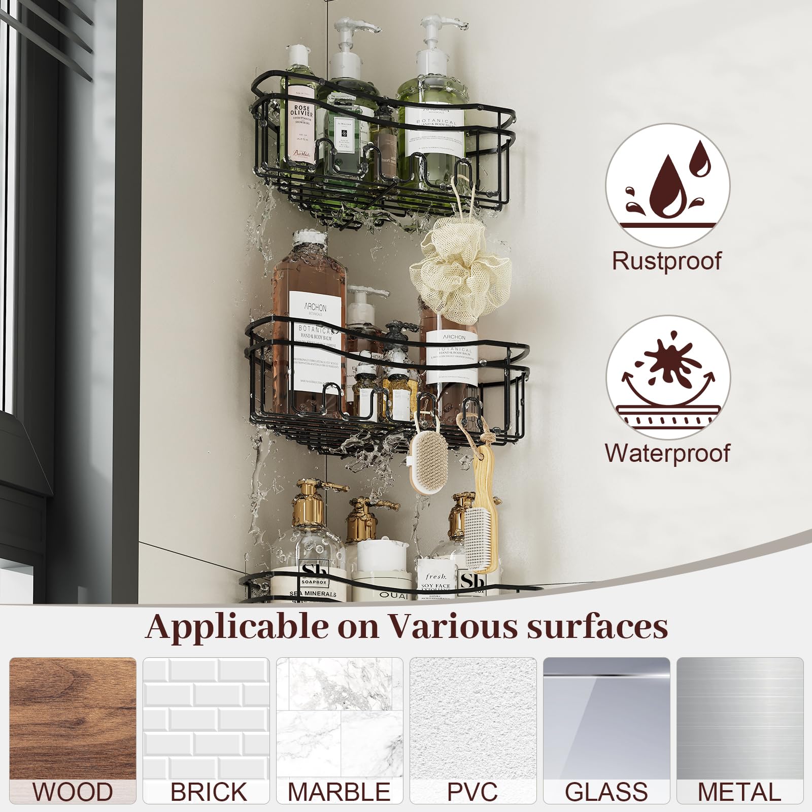 Lovav 5749848289882 Bathroom-Shelves - View #5