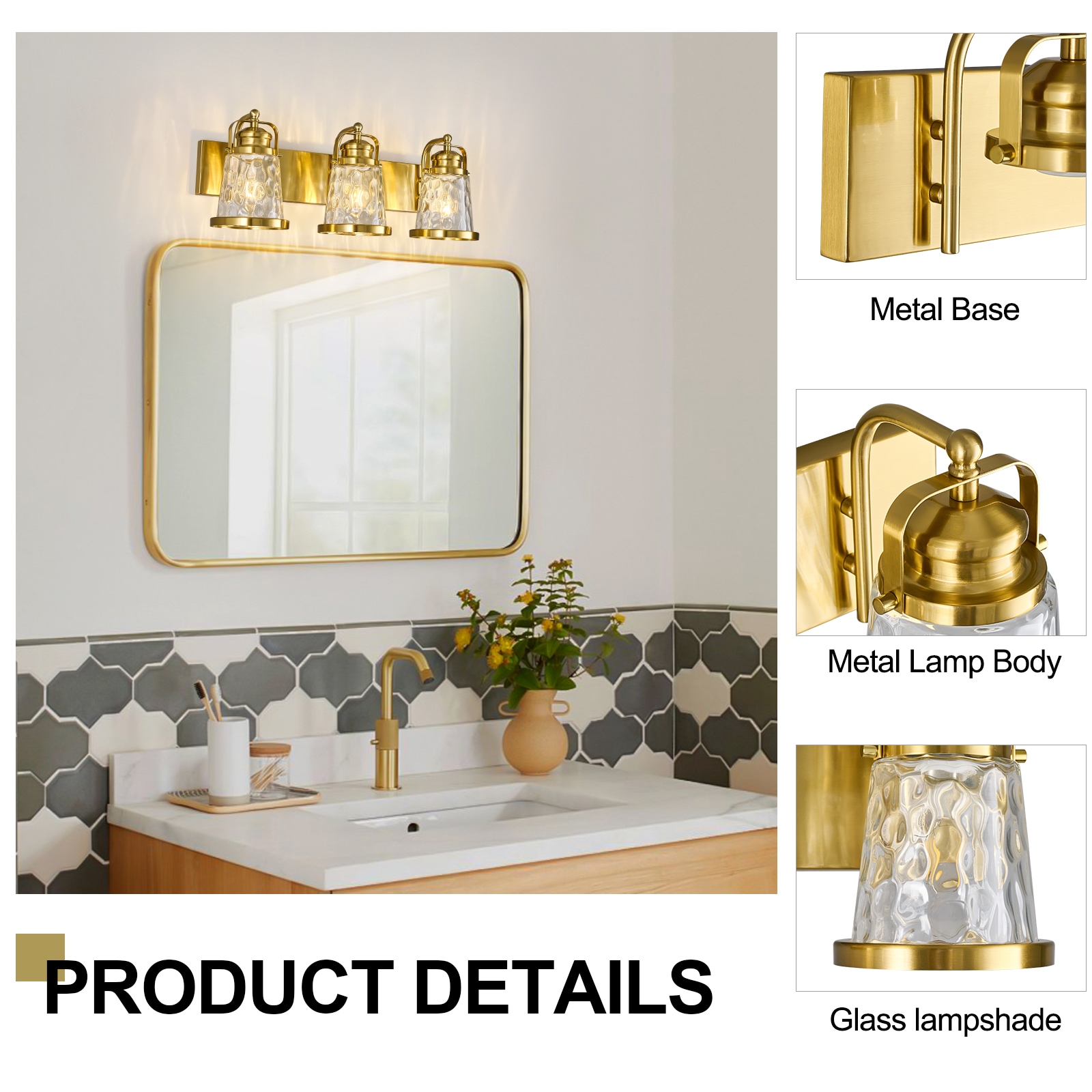 ZHLLMQ JW-657-3LIGHT-GOLD b089995 - View #3