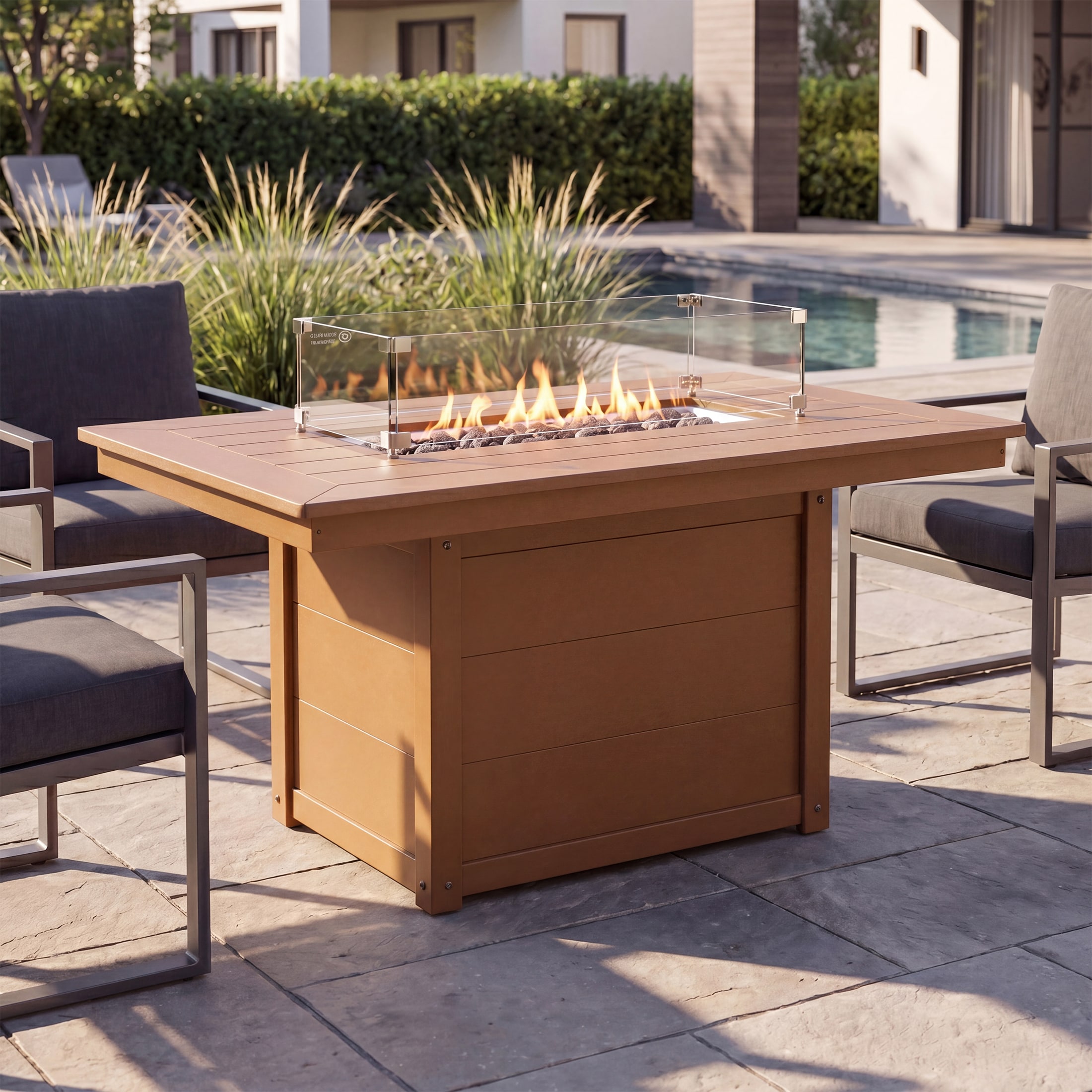 Costaelm COS308840 Outdoor-Gas-Firepits - View #2
