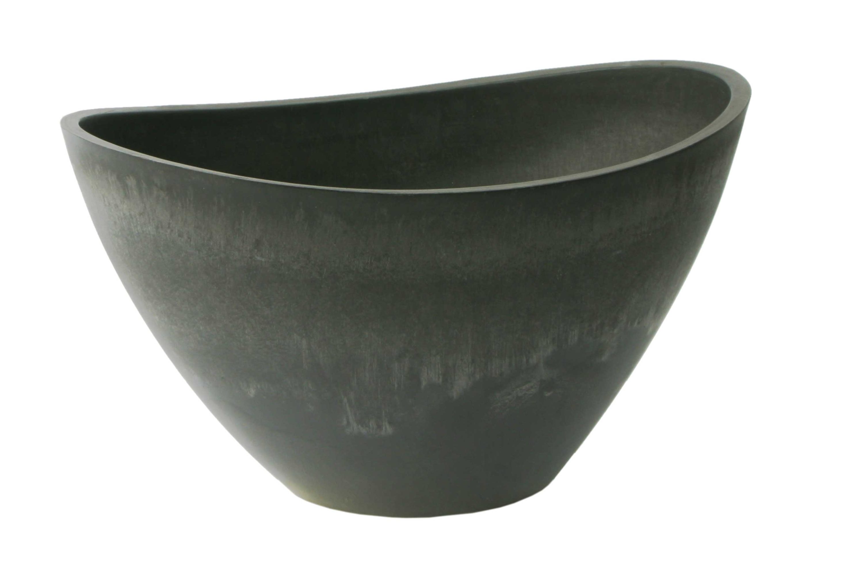 Algreen Products 25241 10.0-in W x 10-in H x 10-in D Gray Mixed/Composite Indoor/Outdoor Planter