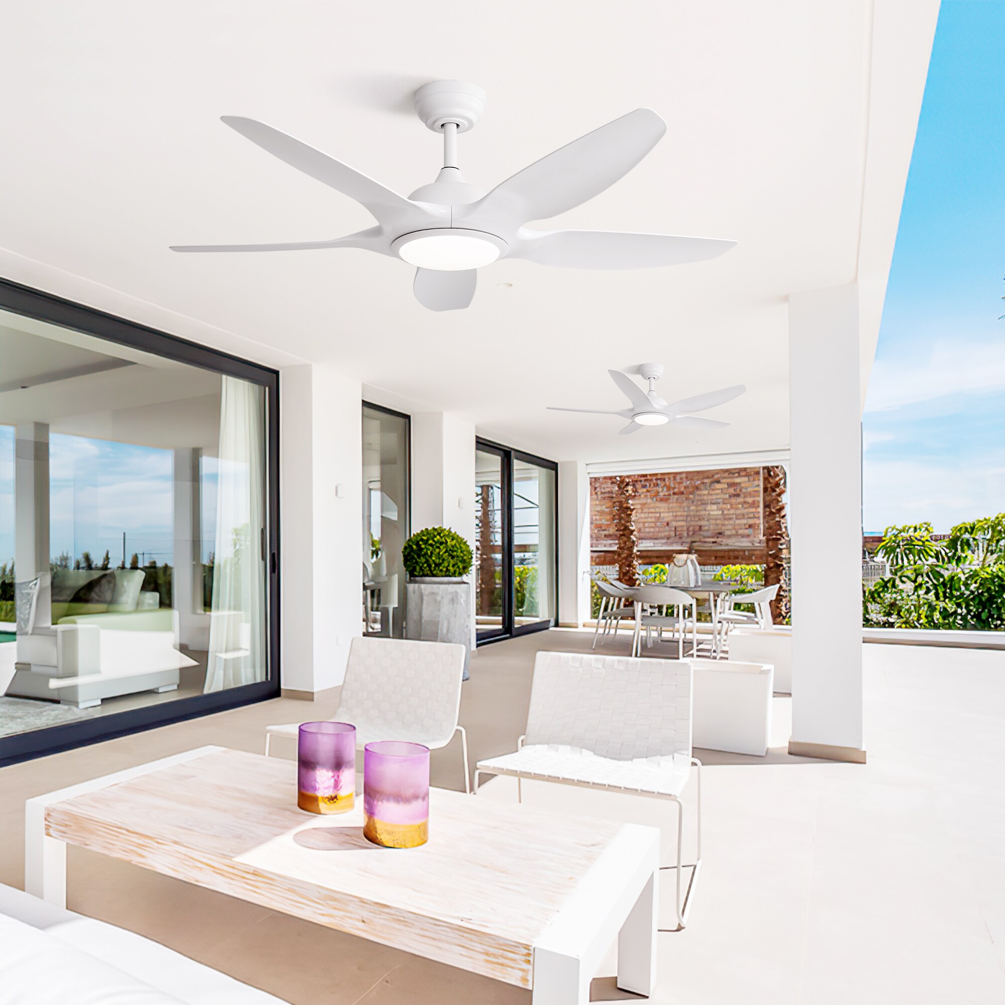 Yardreeze KBS-48K022-WH Ceiling-Fans - View #6