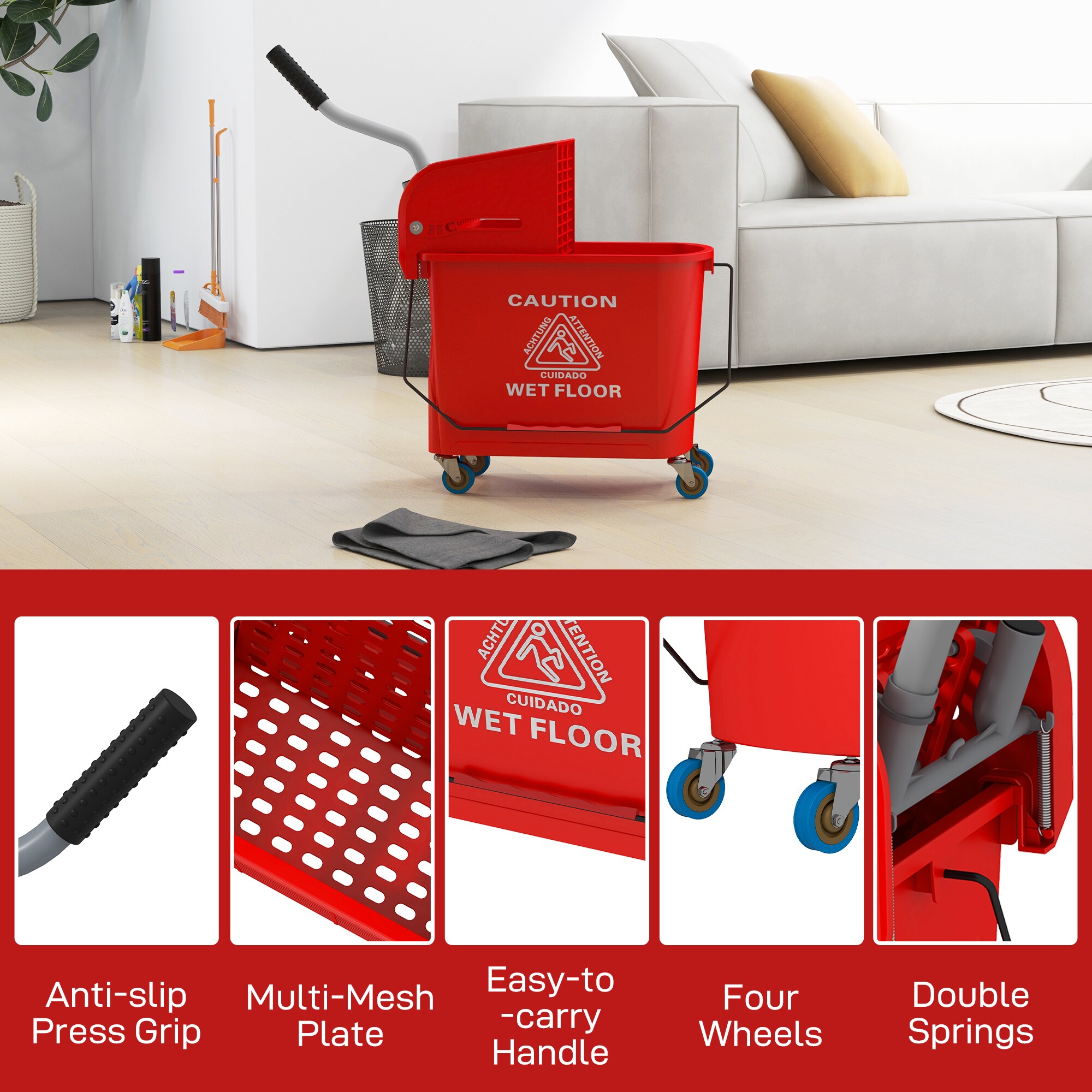 Tatayosi W2225P217084 Mop-Wringer-Buckets - View #2