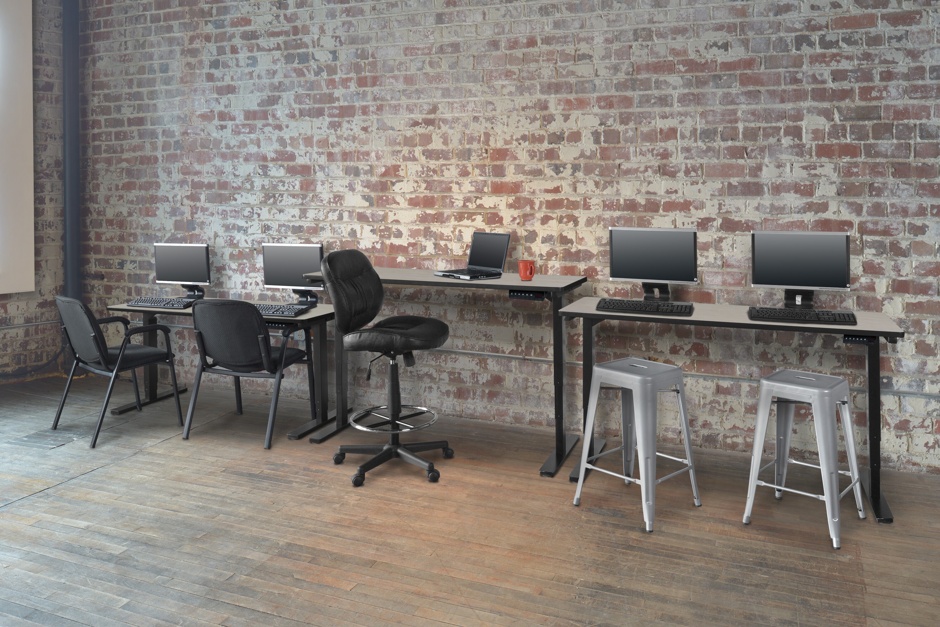 Regency HAD6024PLBK desks - View #6