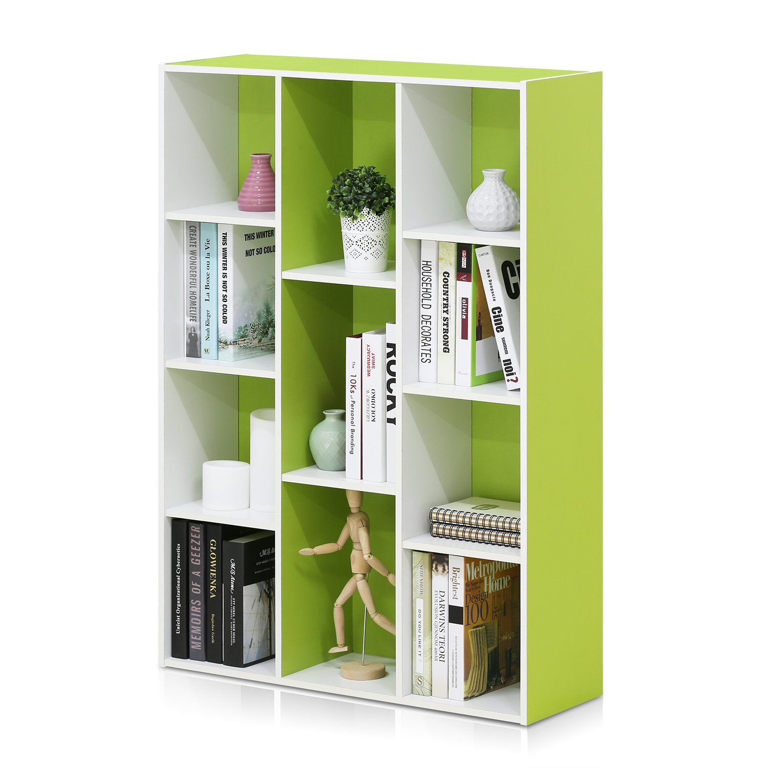 HomLux 11107WH/GR-A bookcases - View #4