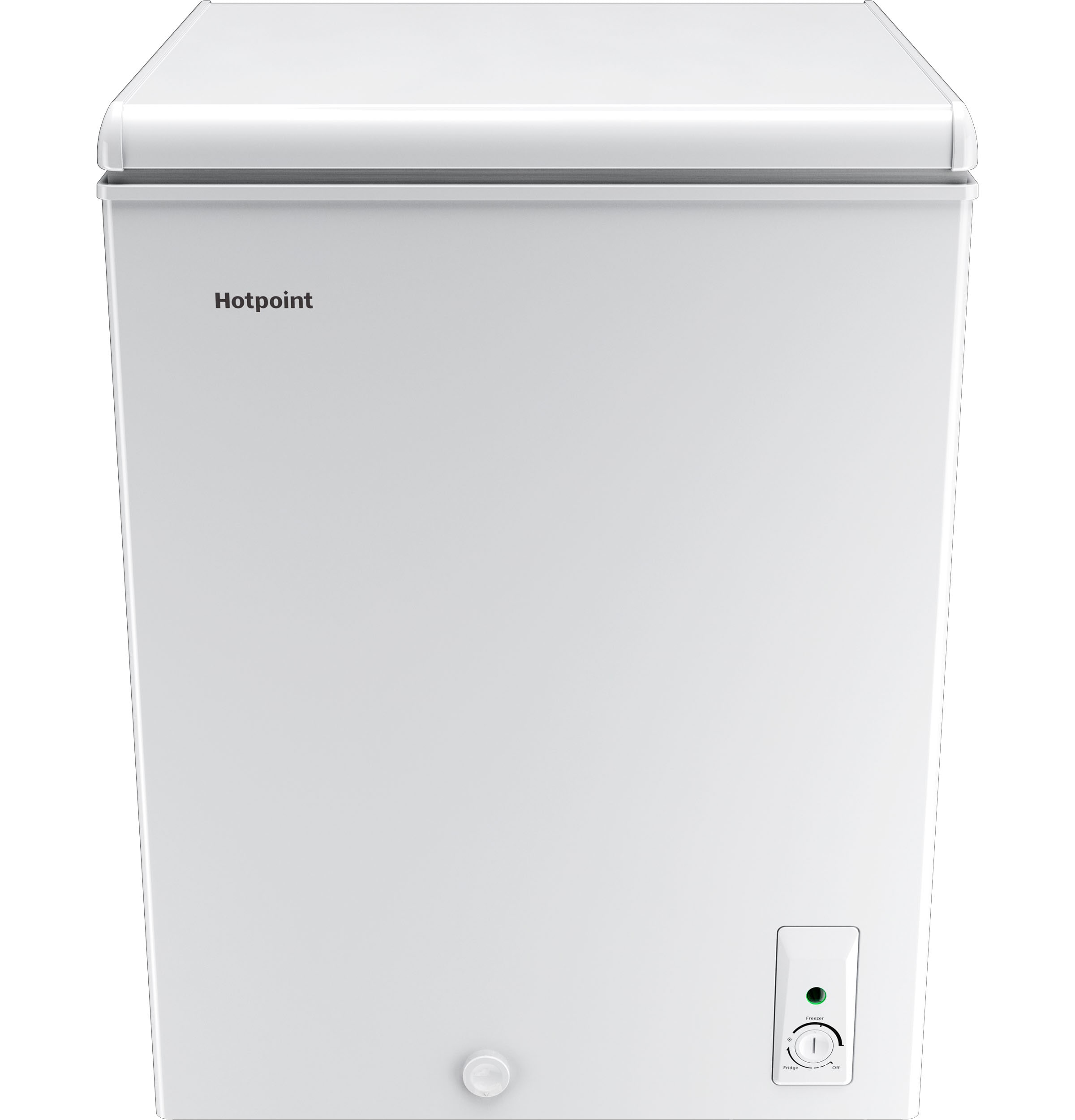 Hotpoint 4.9-cu ft Manual Defrost Chest Freezer Convertible To Refrigerator (White)