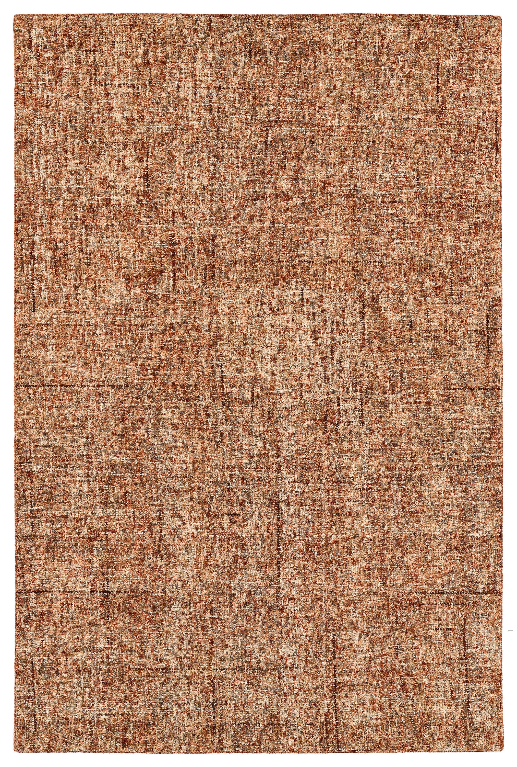 Addison Rugs AEA31PA5X8 Eastman 5 x 8 (ft) Tufted Wool Paprika Rectangular Indoor Solid Farmhouse/Cottage Area rug