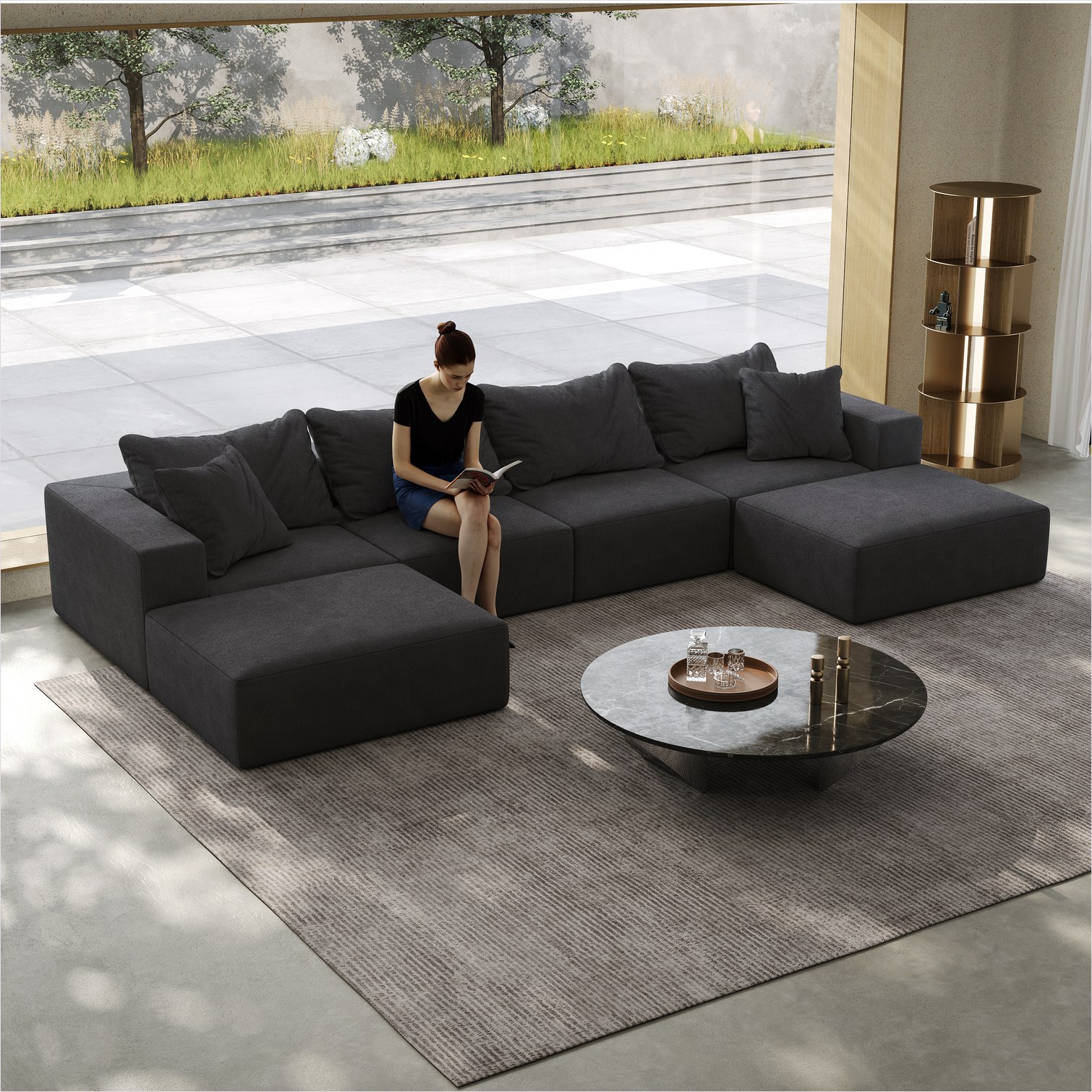 SUNCREAT DT96IP9N9H4M Sofas-Loveseats - View #6