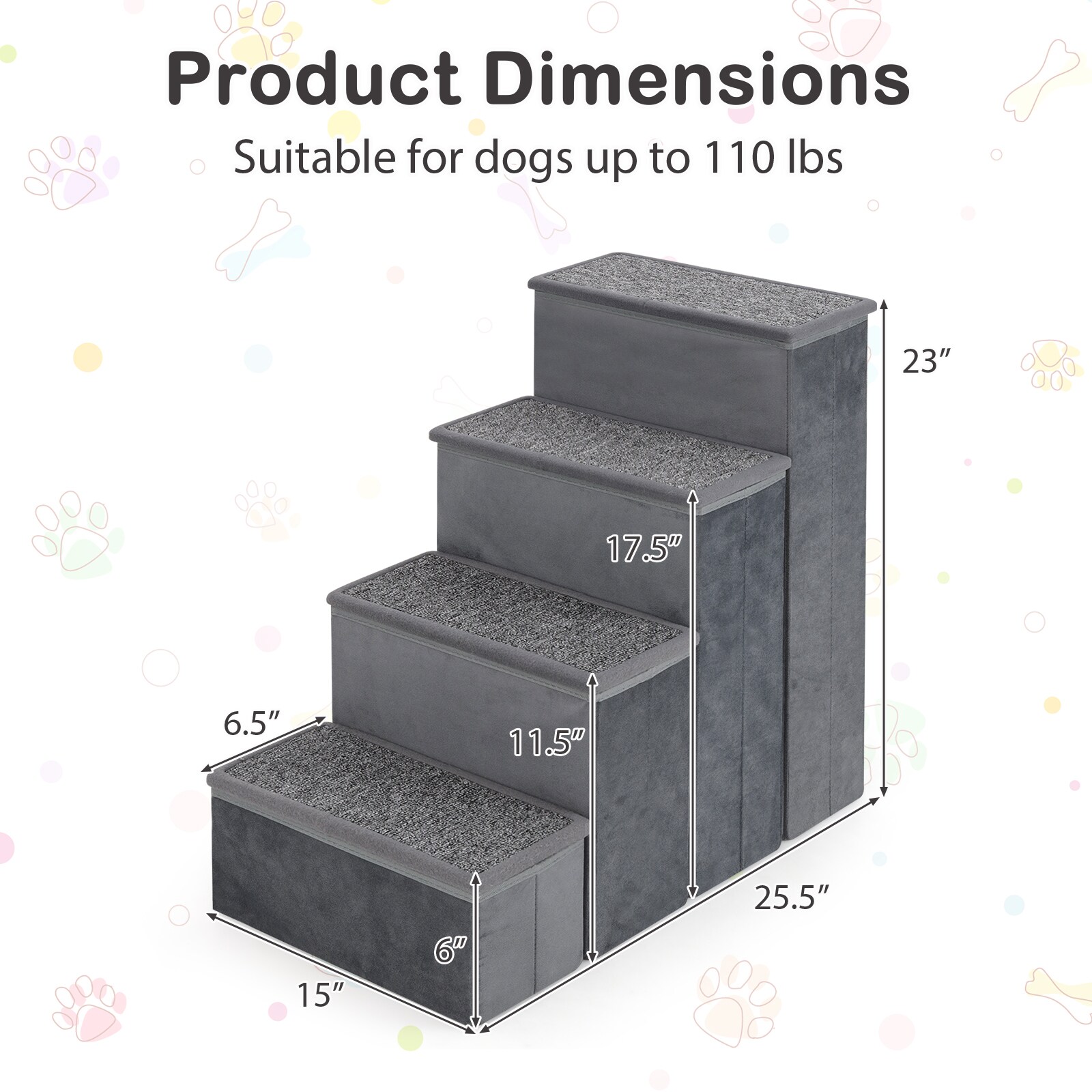 Slickblue D-CO-RG30101WP Pet-Steps - View #7