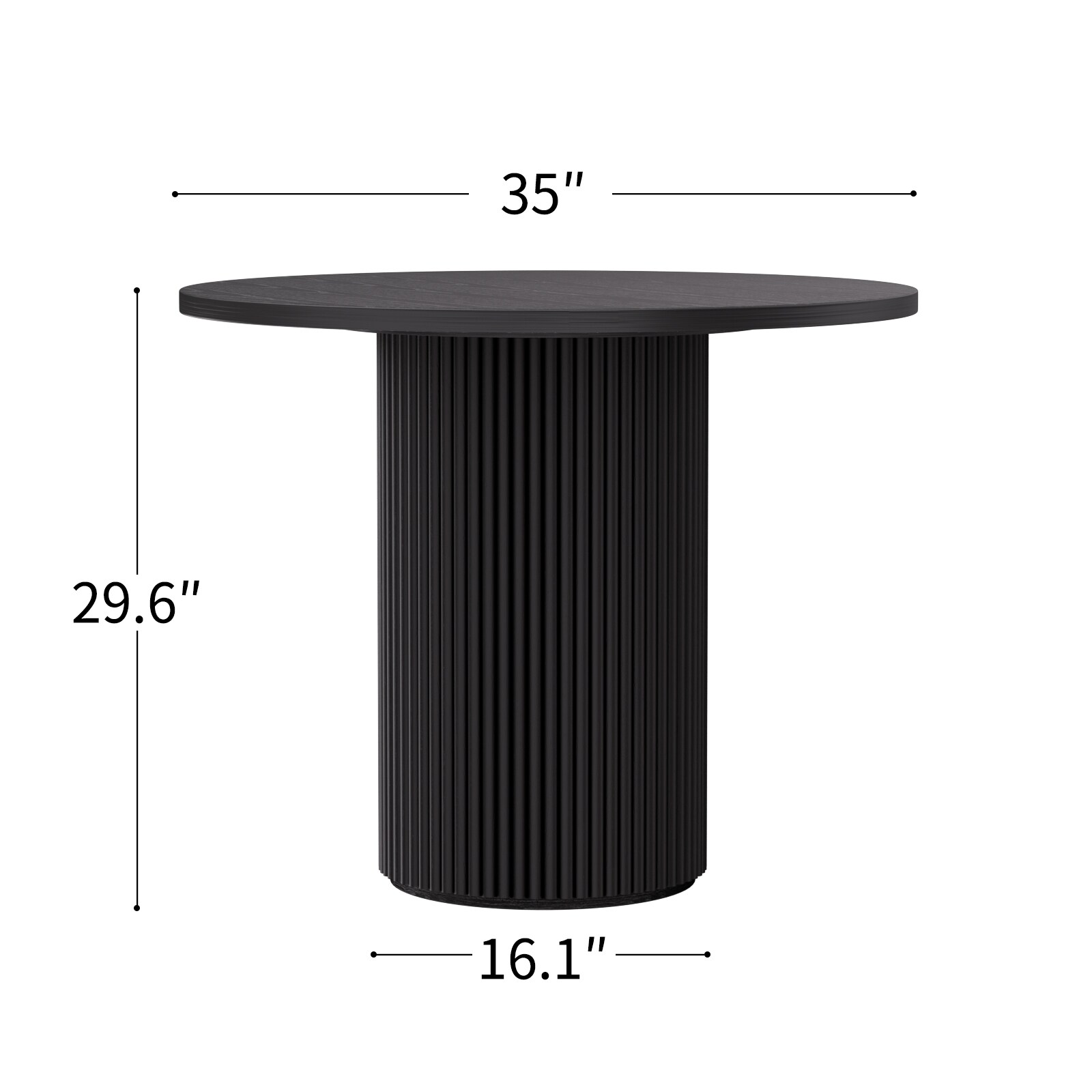 SIMTONAL KKDT6479C-BLK Dining-Tables - View #4
