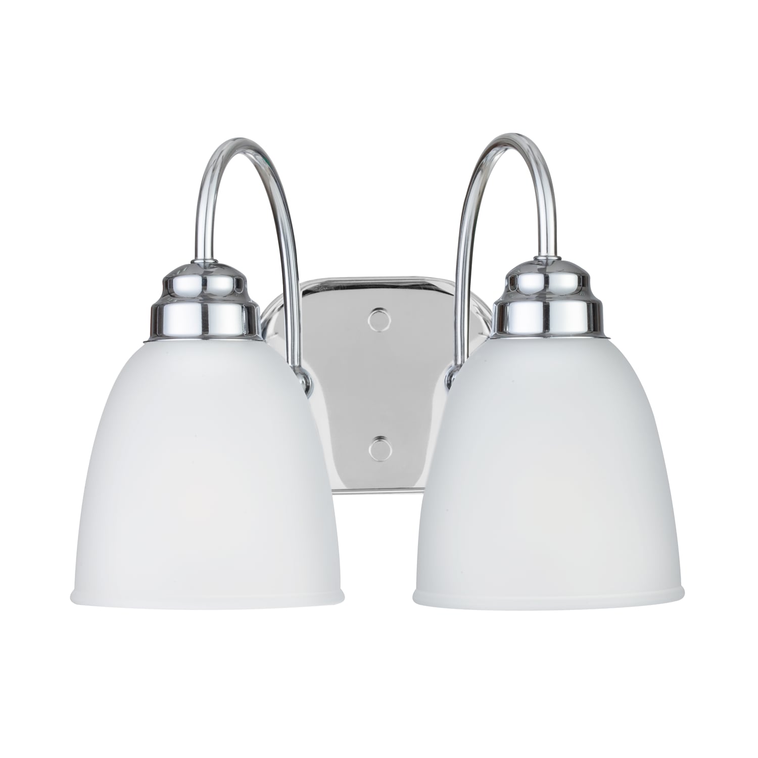 2 light chrome vanity light