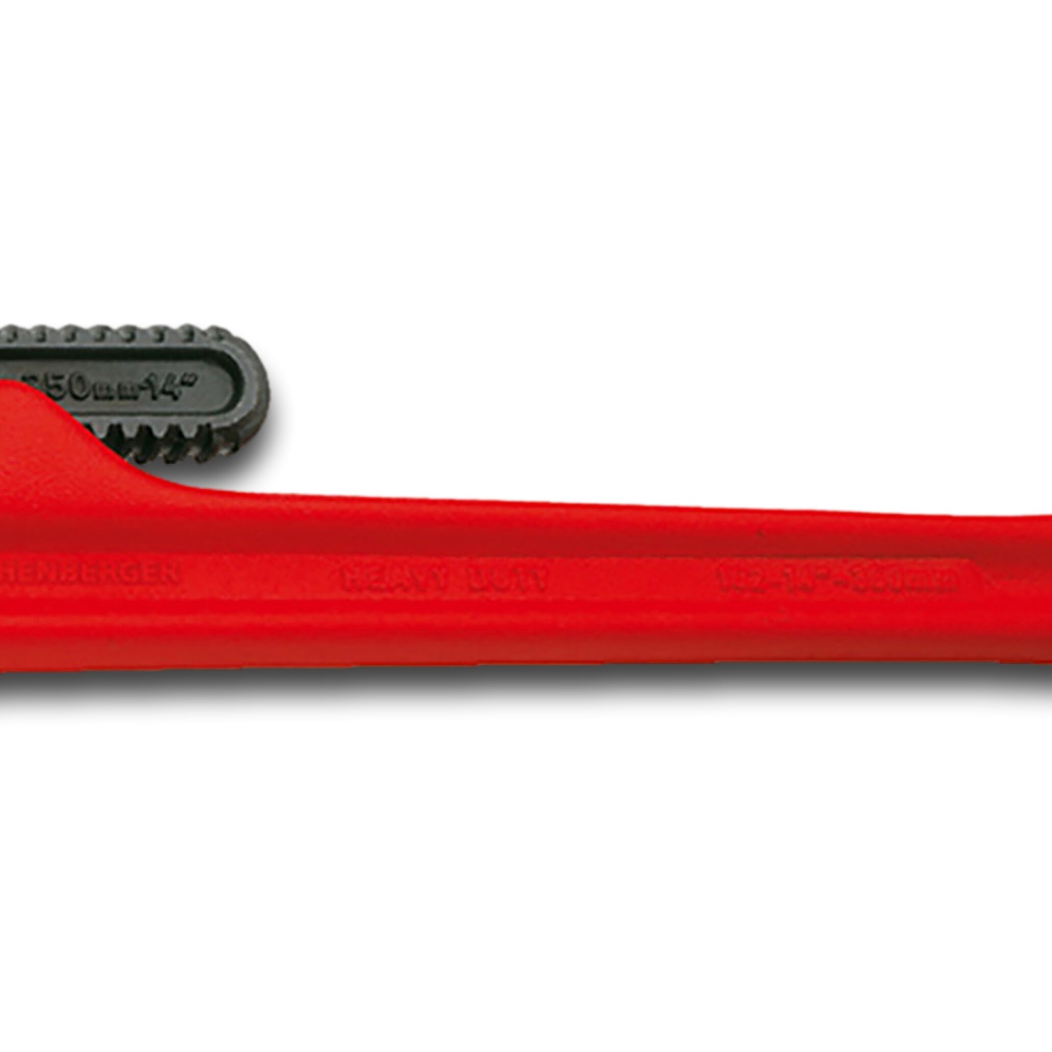 Rothenberger 14-in Cast Iron Pipe Wrench - Adjustable, Red Finish