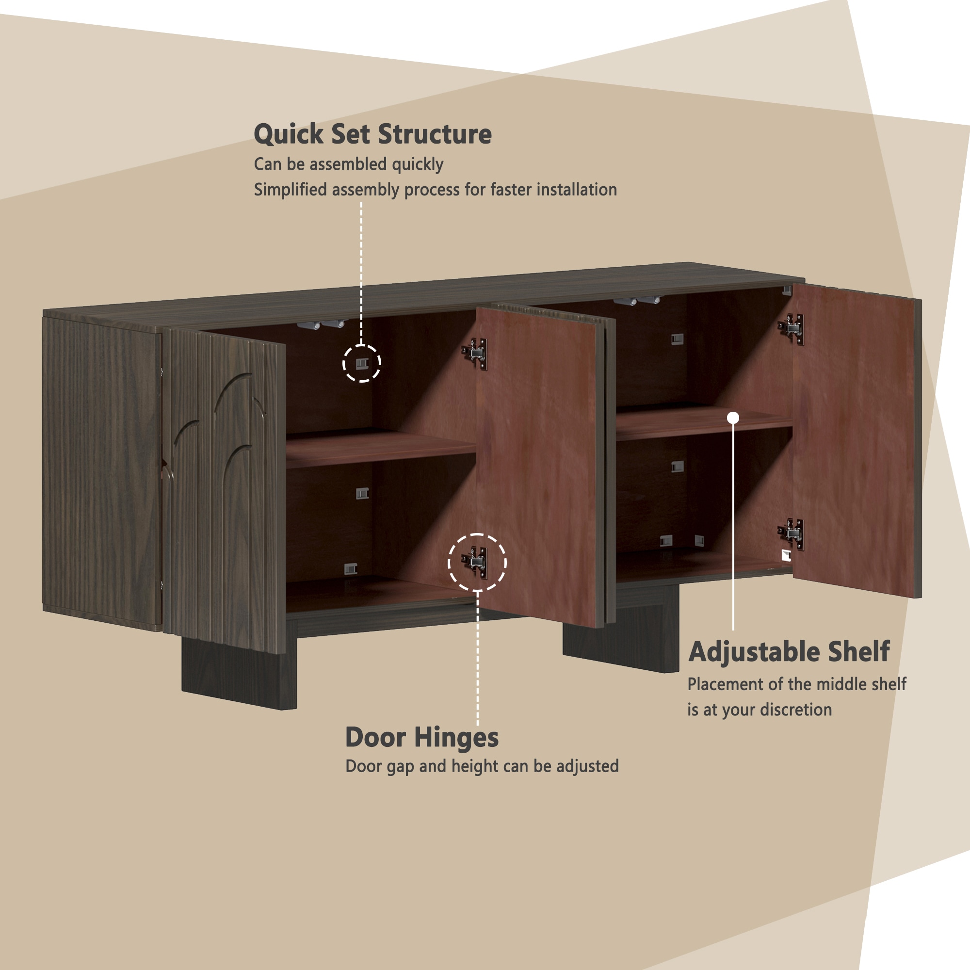 Clihome CL-W-1662-K-WA-N chests - View #11