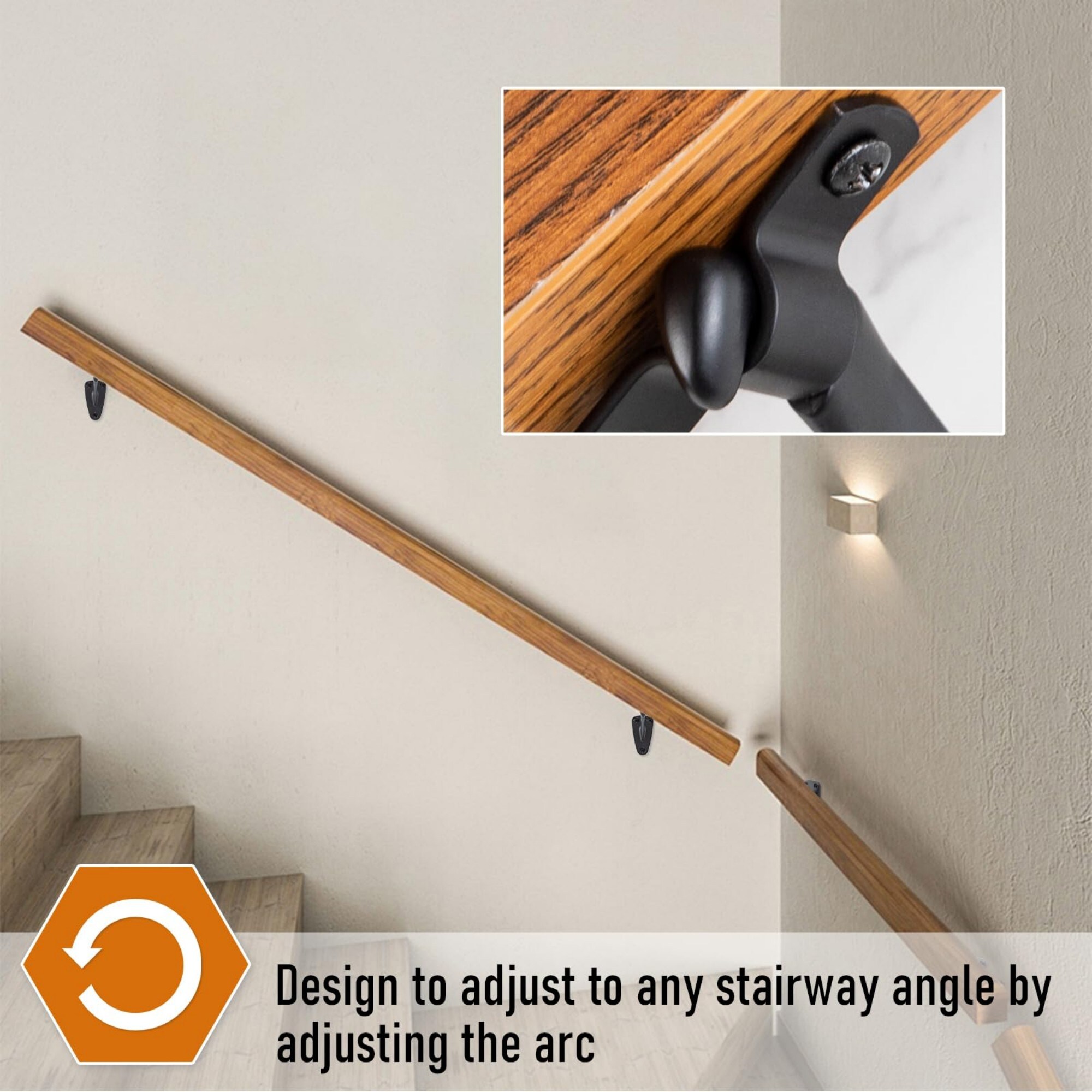 Wudkey L4-CA7A3G Interior-Stairpart-Railing - View #7