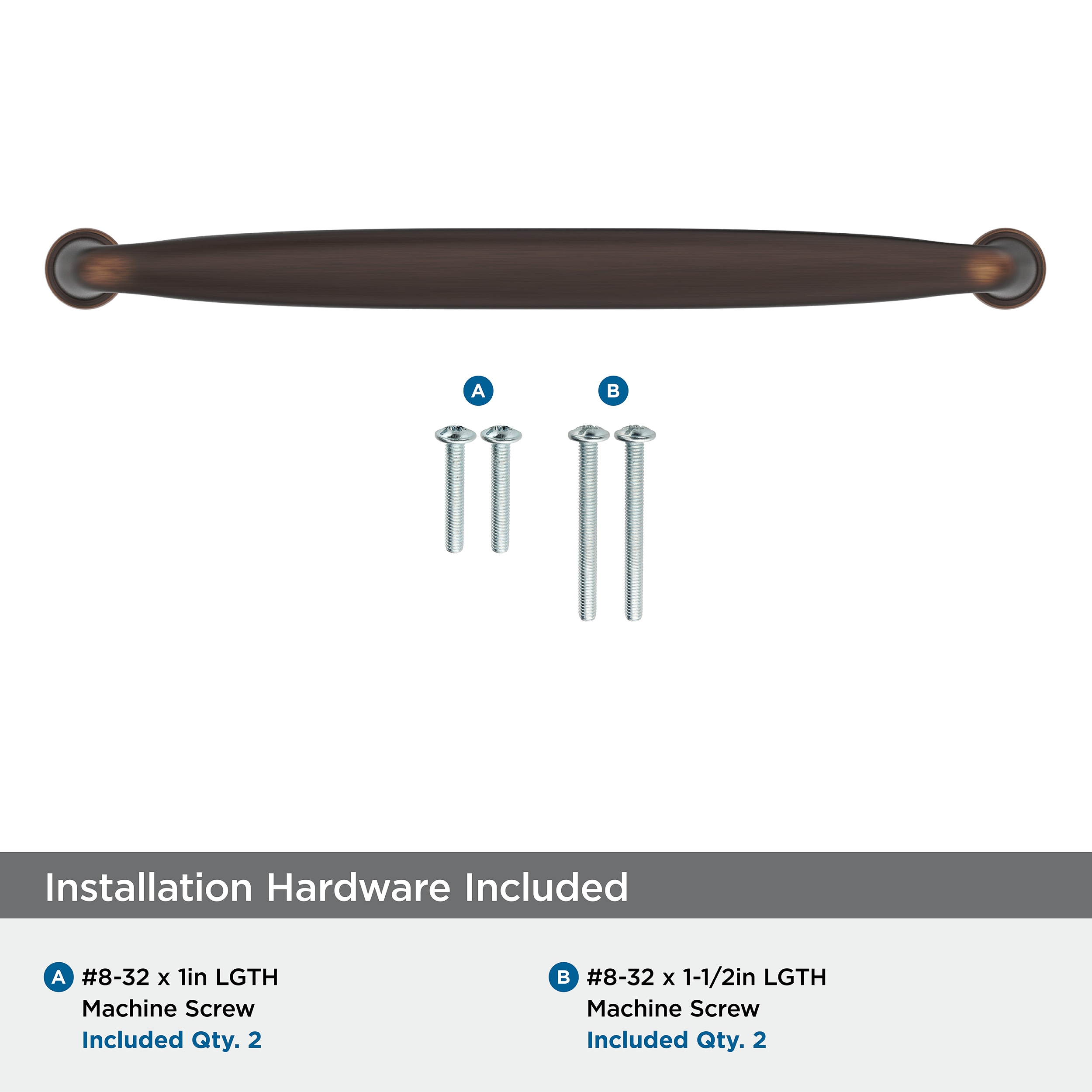 Amerock BP53808ORB Cabinet-Pulls - View #2