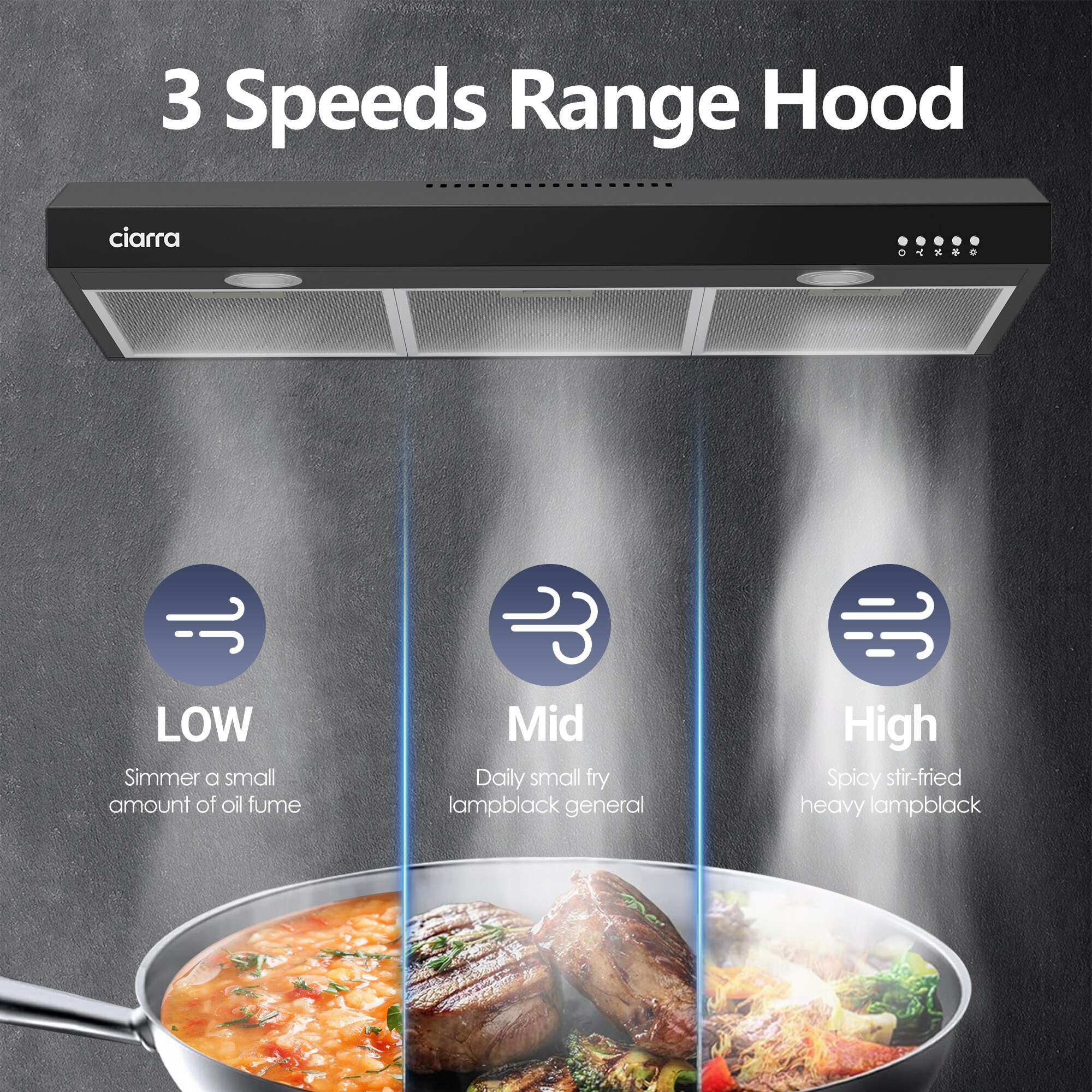 Jeremy Cass LSCIARDOE78 Undercabinet-Range-Hoods - View #5
