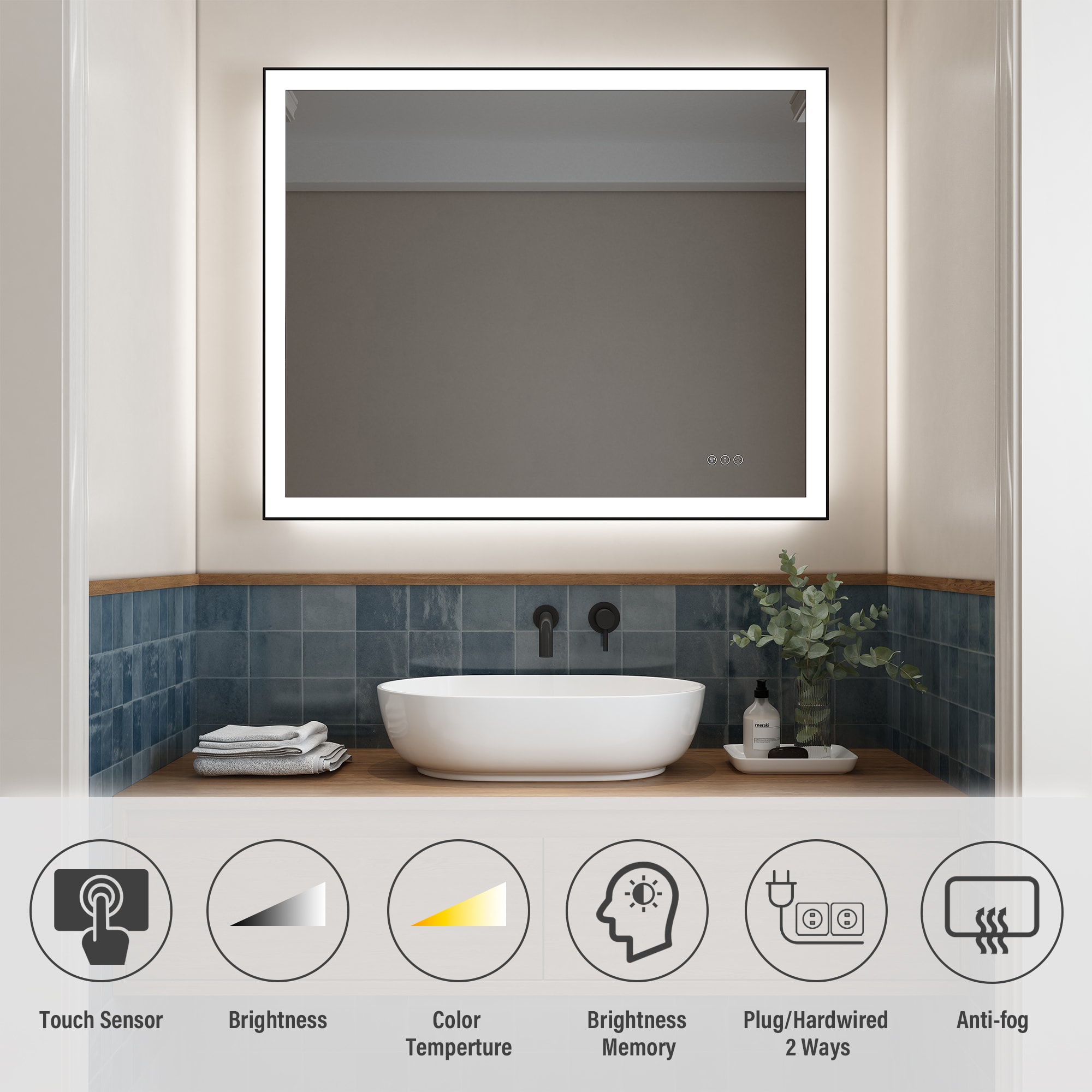 CASAINC MD04-6036SF2 Framed-Bath-Mirrors - View #9