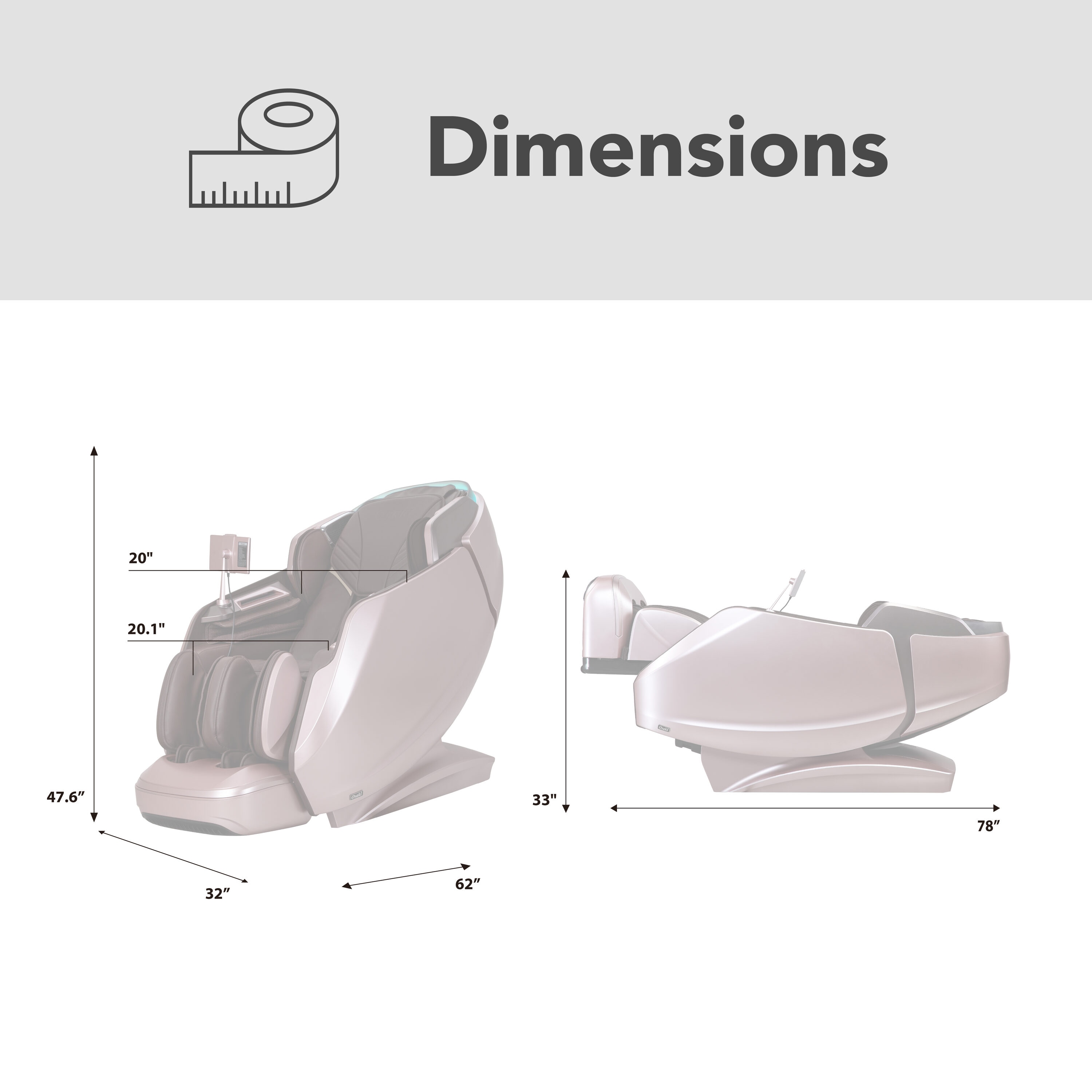 Osaki AVALONBN recliners - View #5