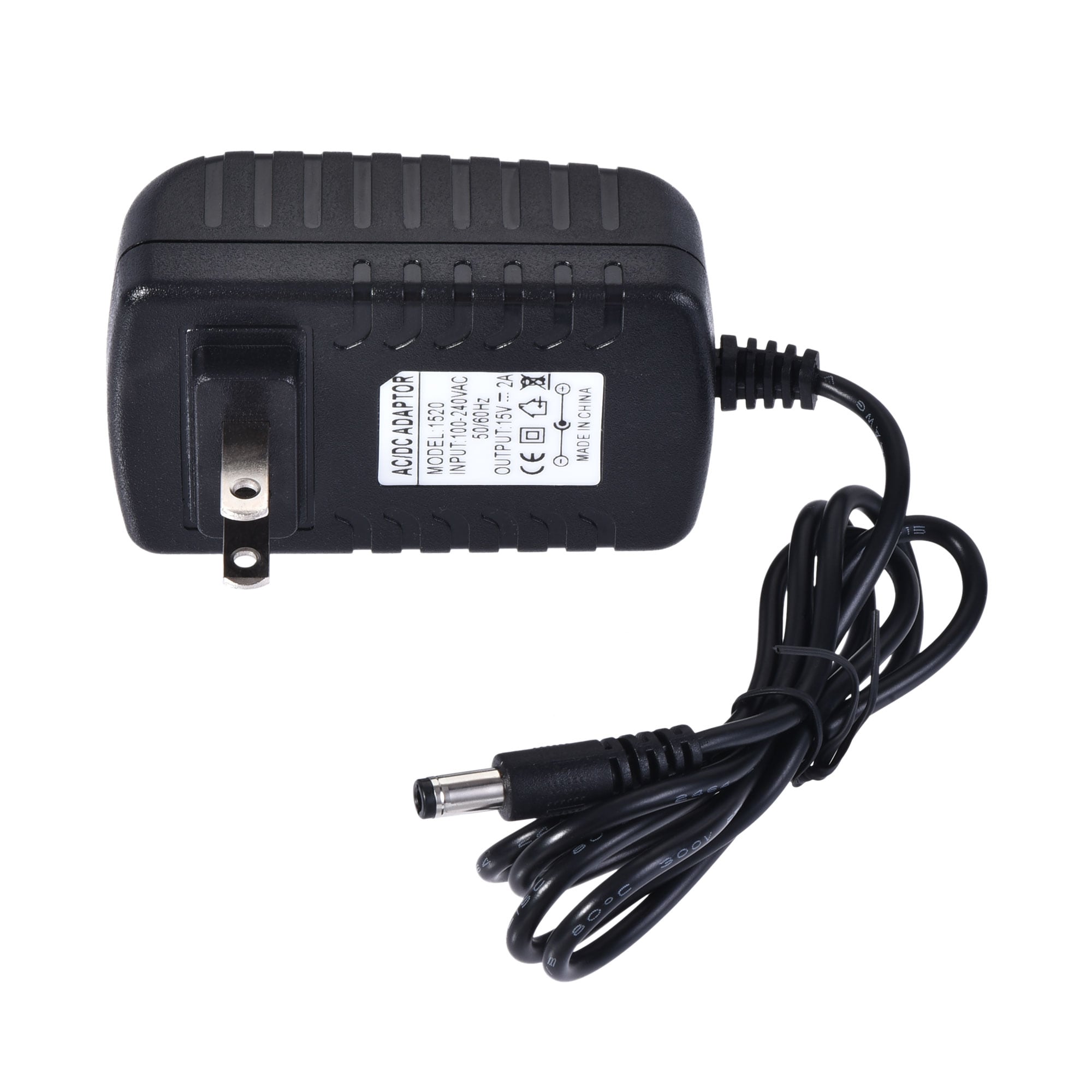 Unique Bargains 15V 2A DC Power Supply Adapter 100V-240V AC Charger ...