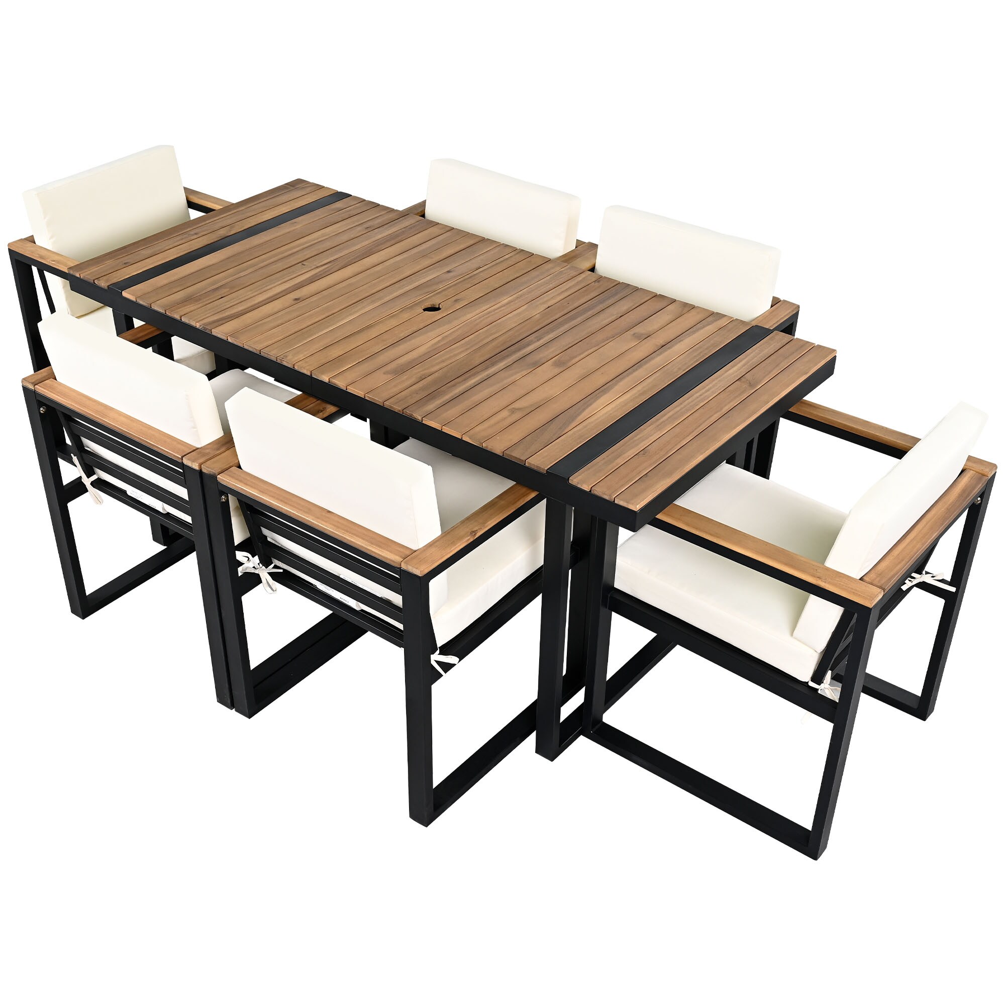 SINOFURN SYA020341BG Patio-Dining-Sets - View #13