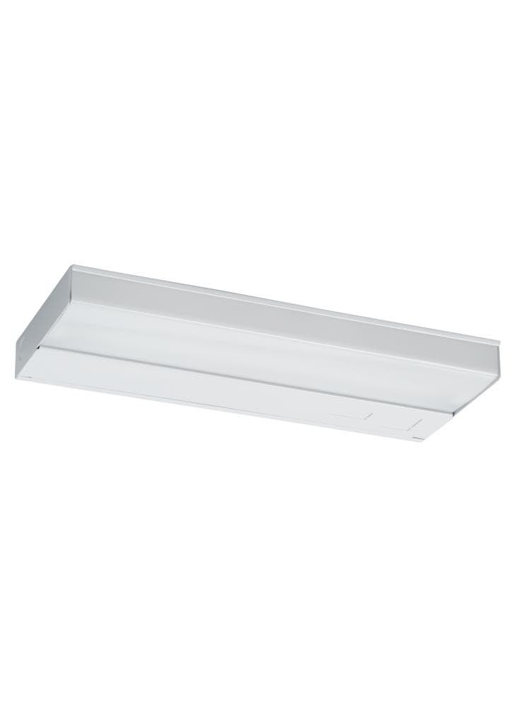 Sea Gull Lighting 1 Self-Contained Fluorescent Lighting White 12.25-in ...