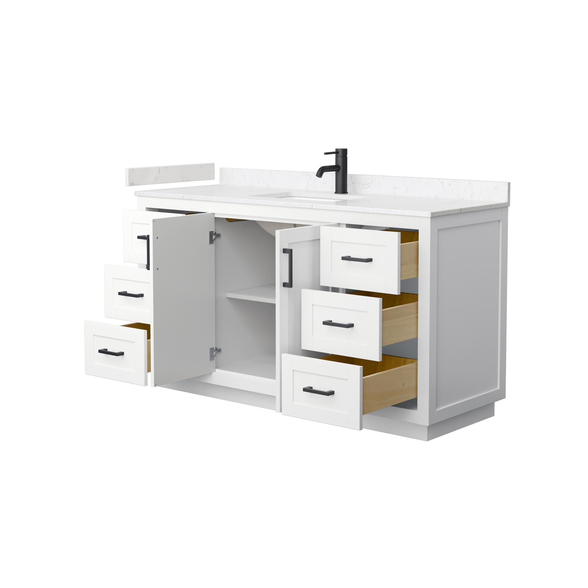 Wyndham Collection WCF292960SWBC2UNSMXX Bath-Vanity-Combo - View #3