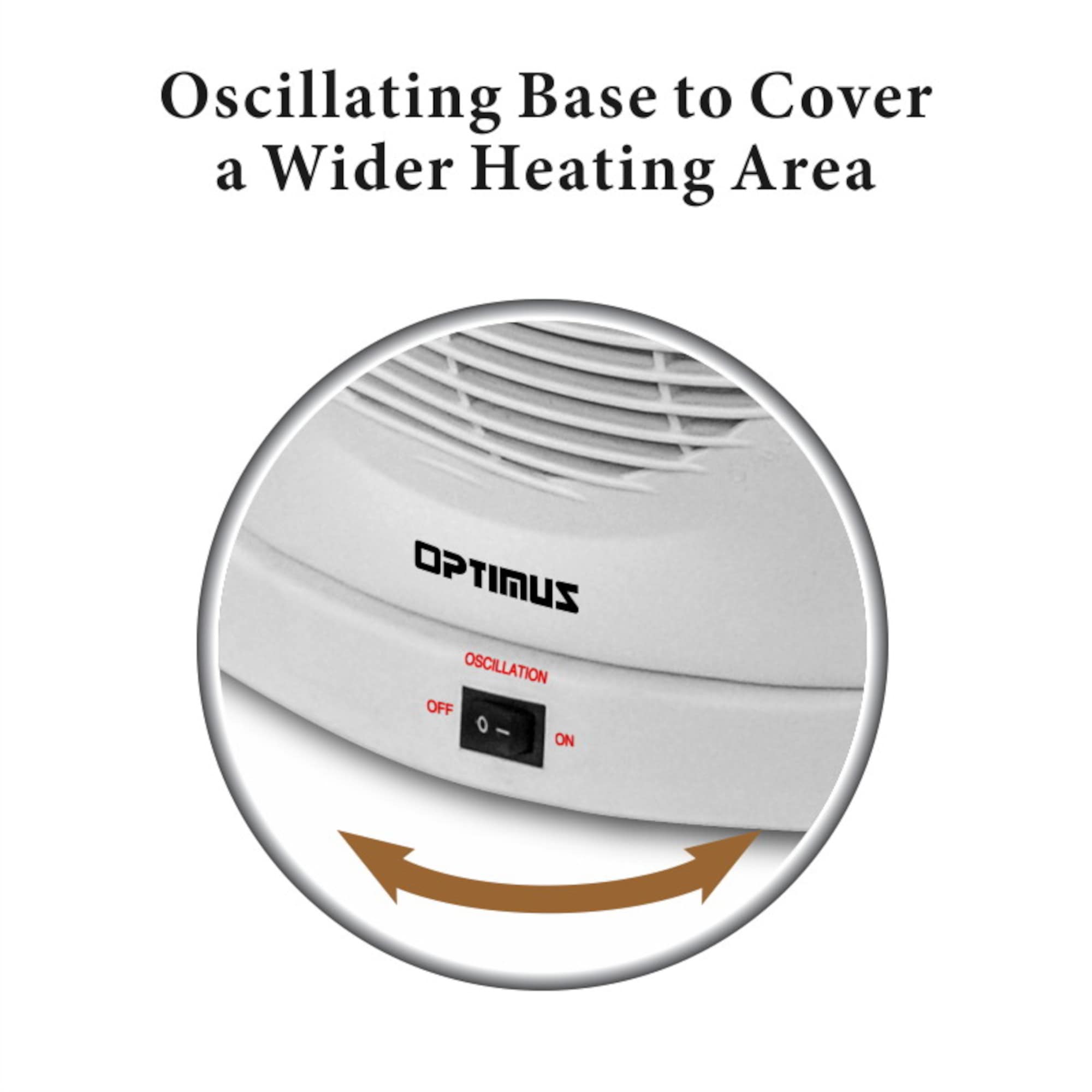 Optimus H-1382 Portable-Electric-Heat - View #5