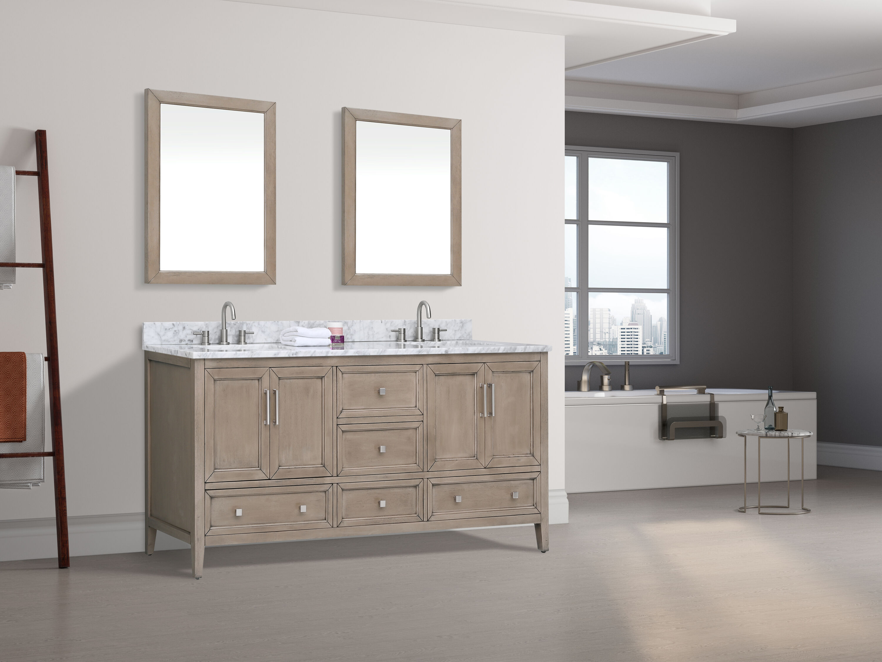 Avanity EVERETTE-VS73-WD-C Bath-Vanity-Combo - View #5