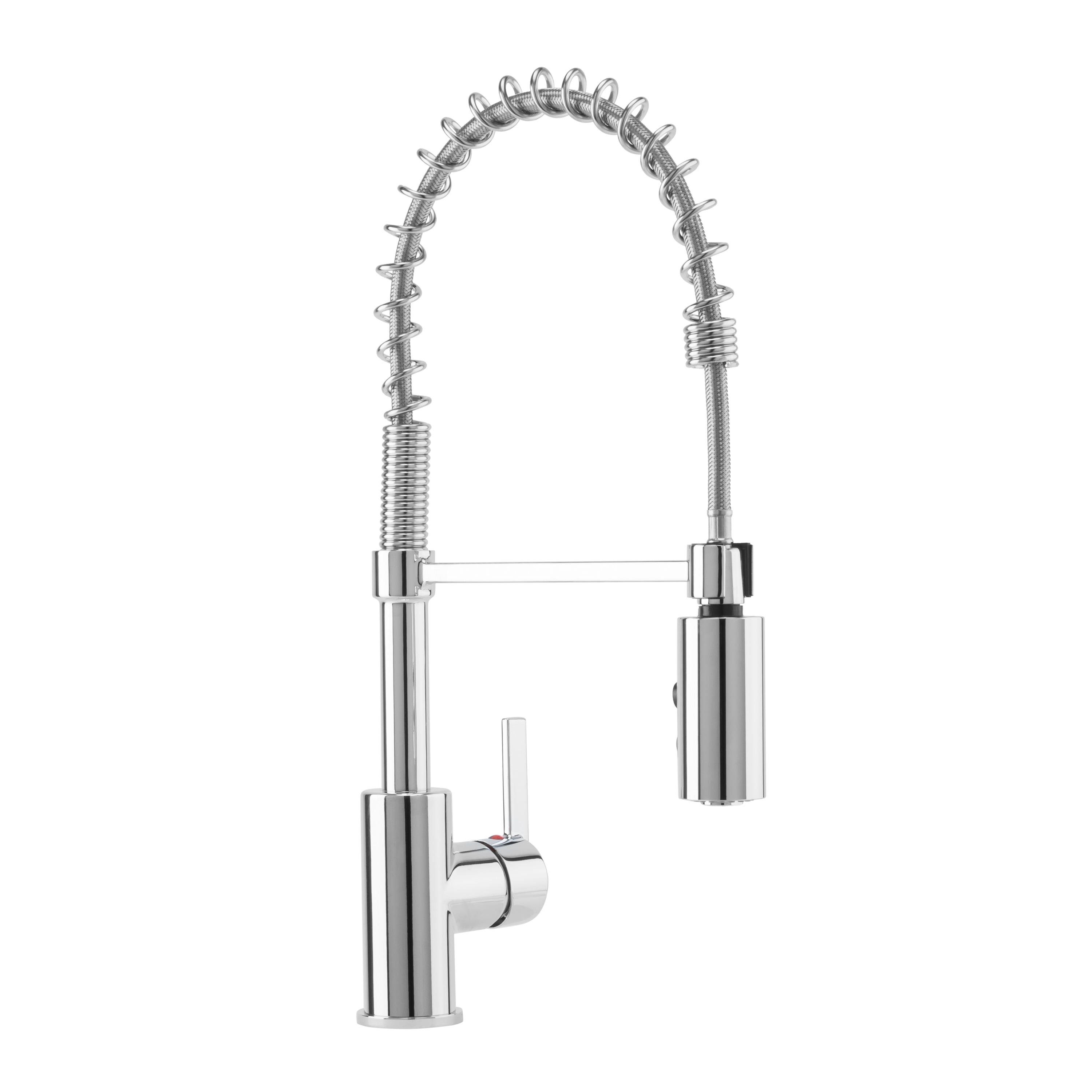 Flynt Stainless Steel Single Handle Pull-down Kitchen shops Faucet with Sprayer