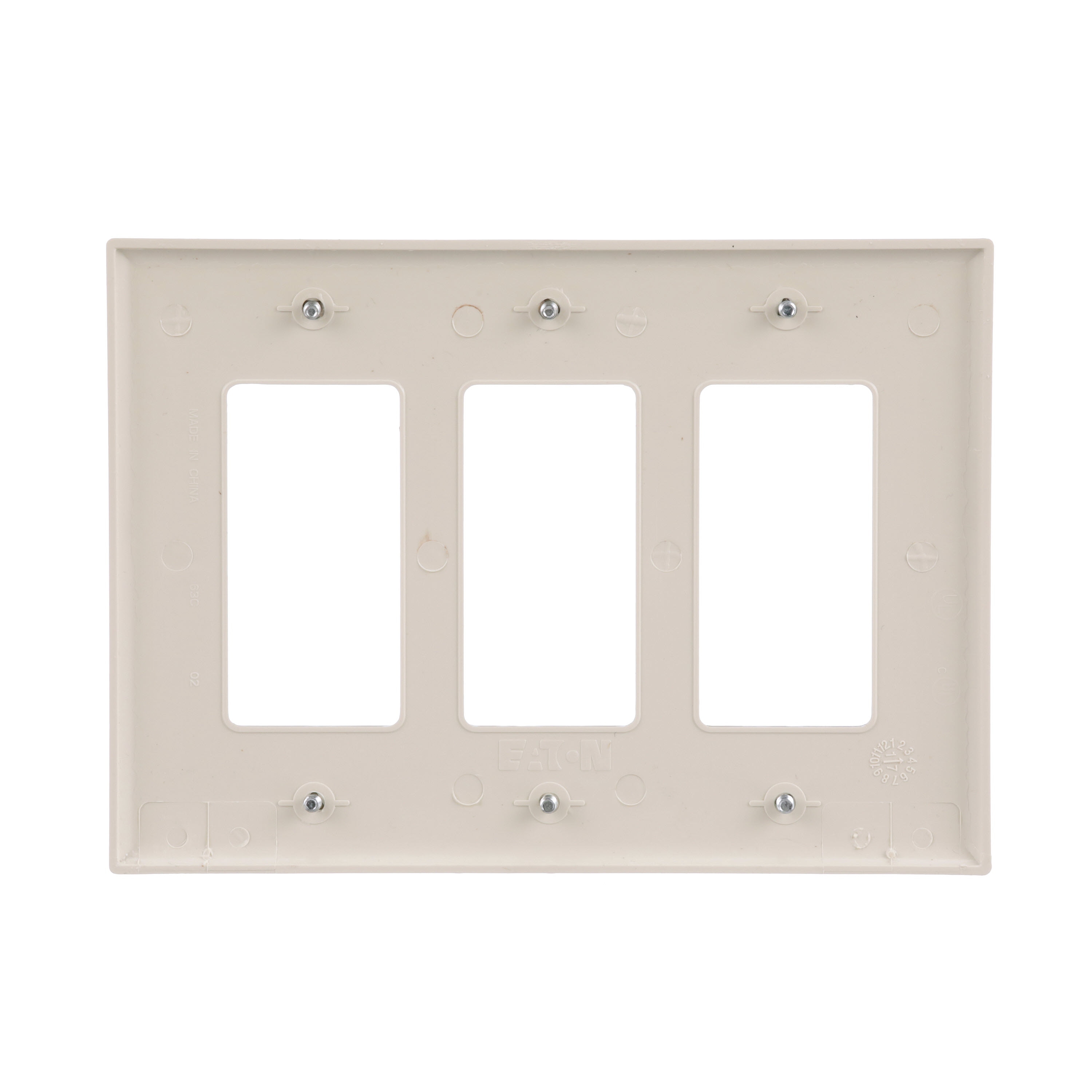 Eaton PJ263LA-F-LW Electrical-Wall-Plates - View #4