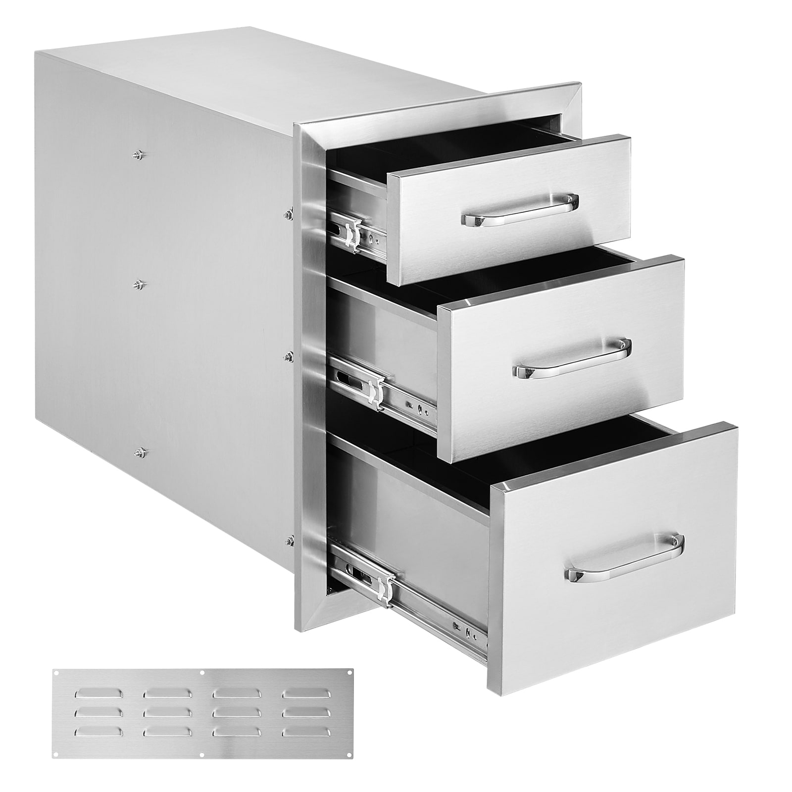 SVOPES SVOPES20.25X100003V0 Outdoor Kitchen Drawers 14-in W x 23-in D x 20.3-in H Modular Outdoor Kitchen Cabinet