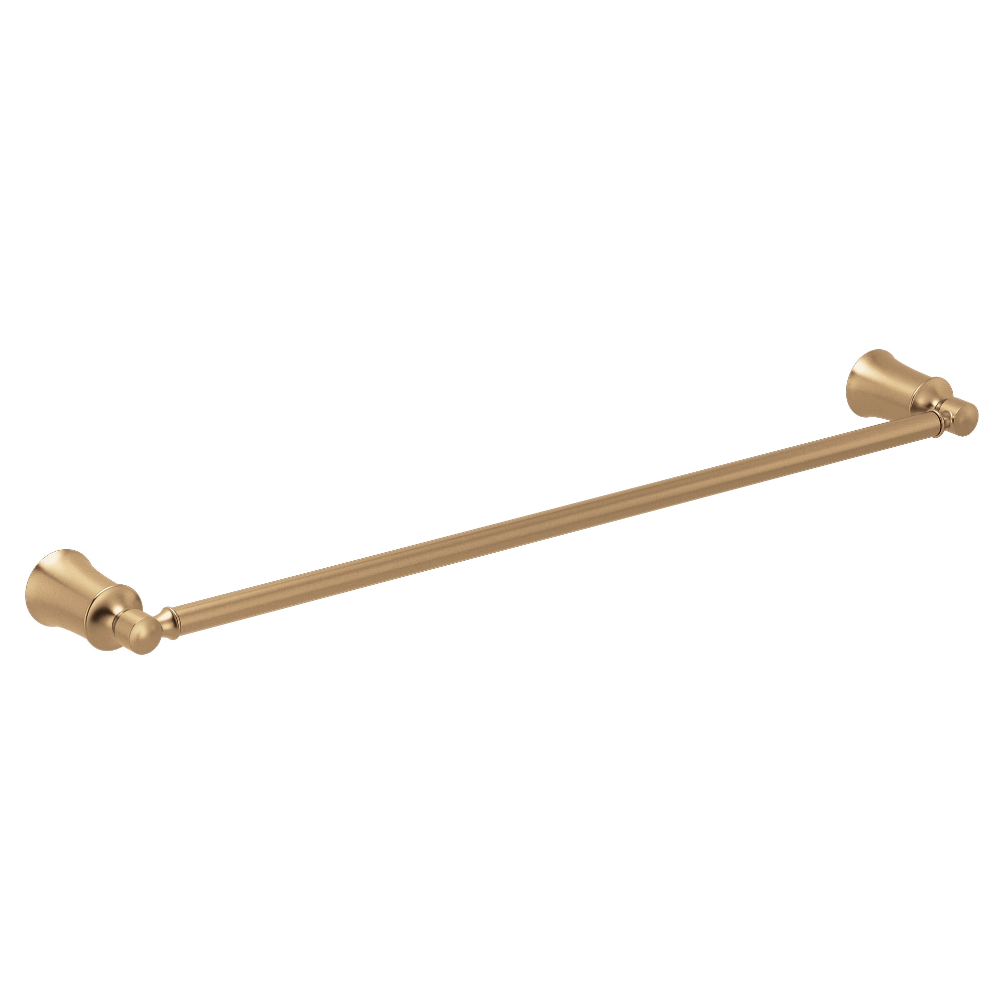 Moen YB2124BZG Dartmoor 24-in Bronzed Gold Wall mount Single Towel Bar