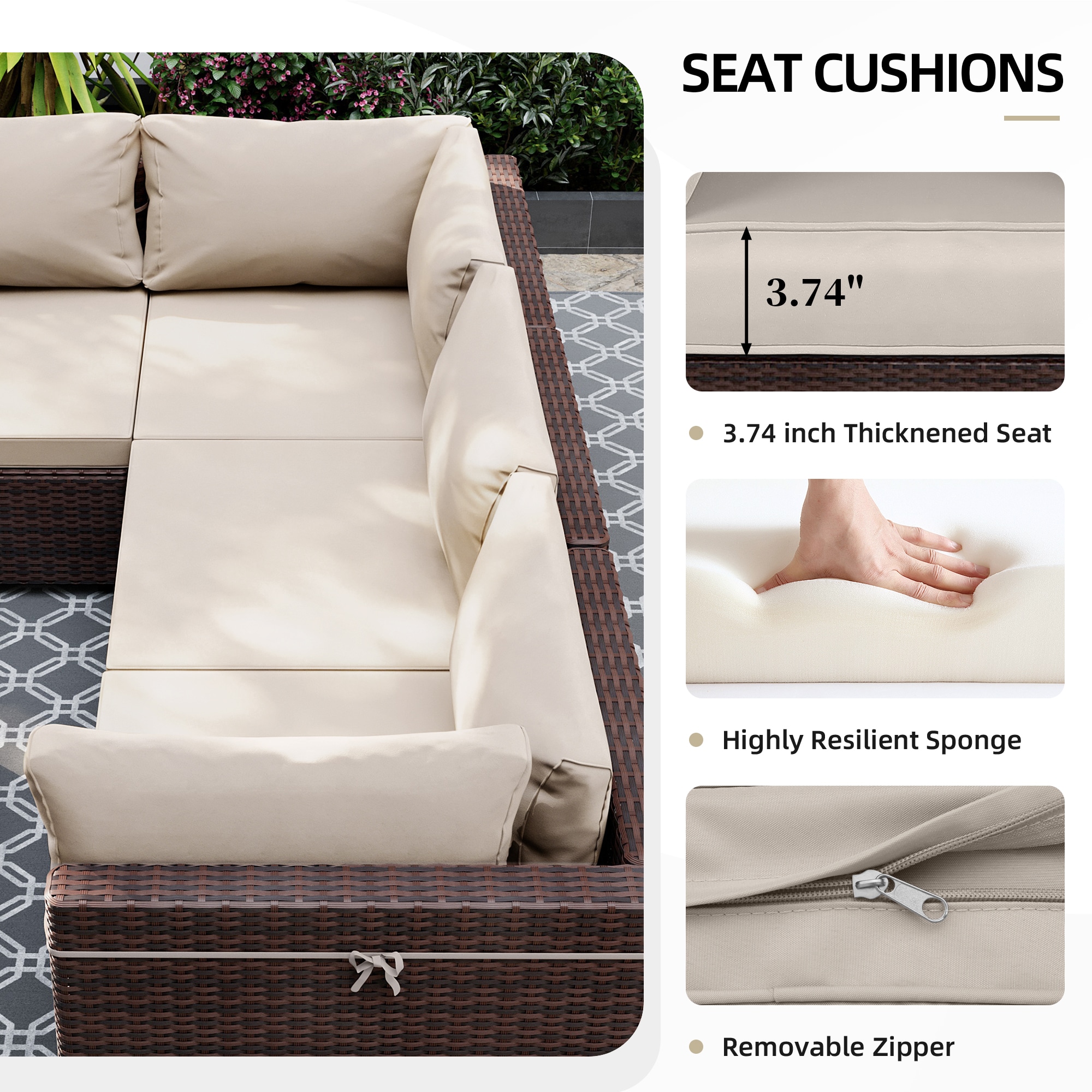UPHA US1TBSF250530 Patio-Conversation-Sets - View #5