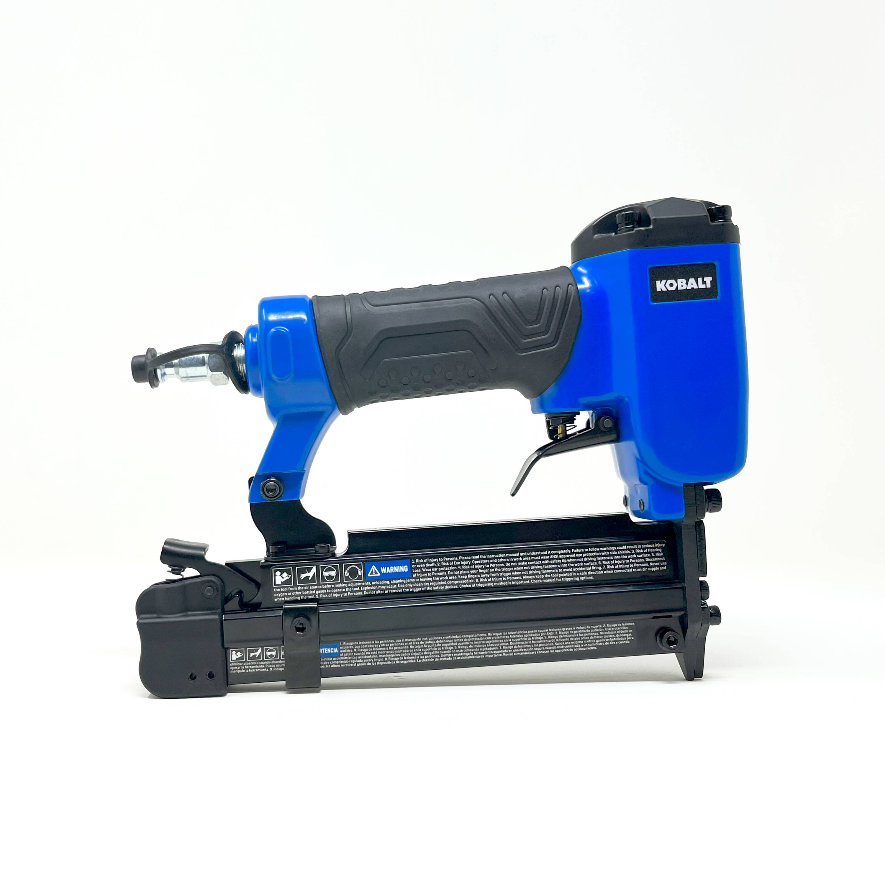 Kobalt Nailer 1-in 23-Gauge Pneumatic Pin Nailer KBAT161002 at Lowes.com