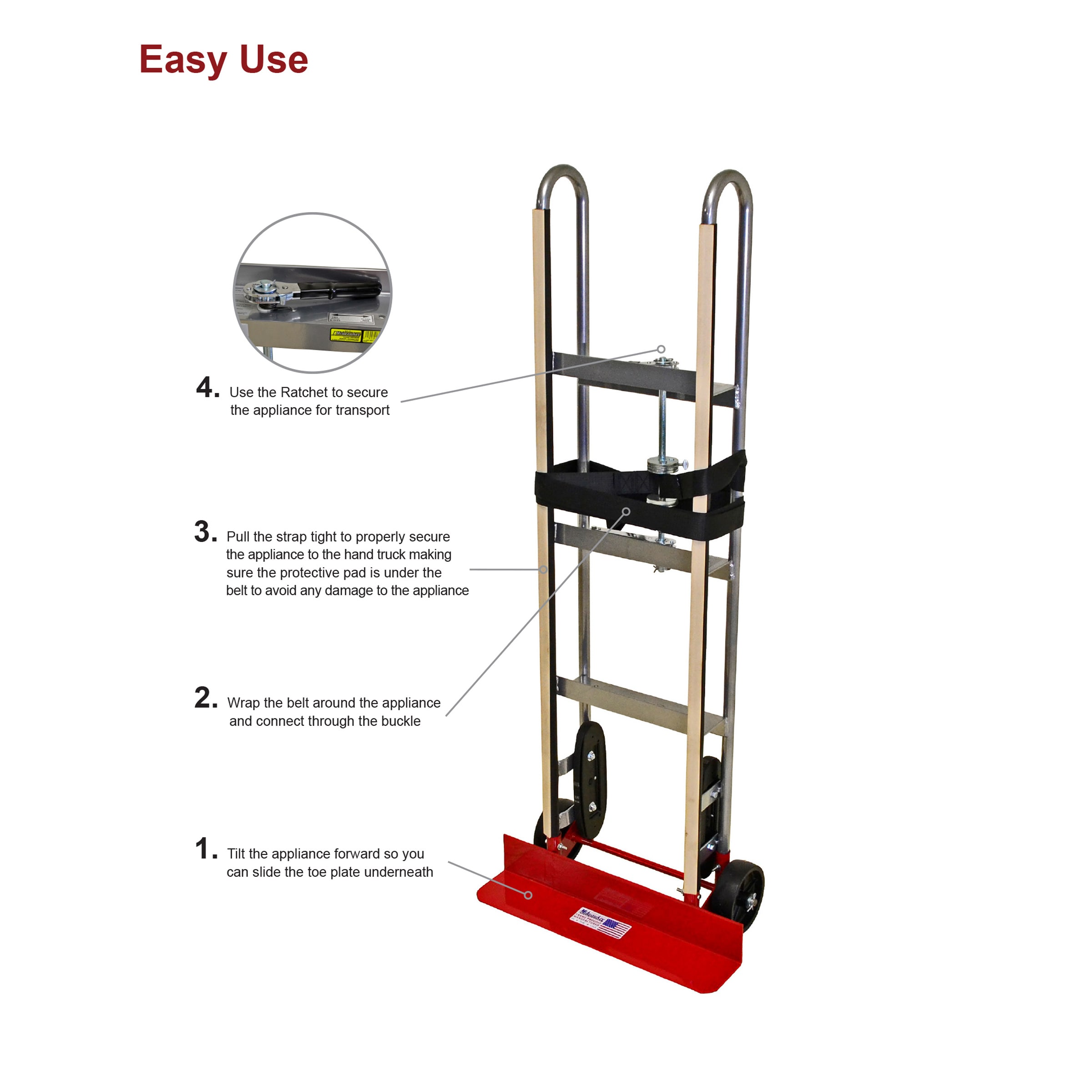 Milwaukee DC40187 Hand-Truck-Dollies - View #4