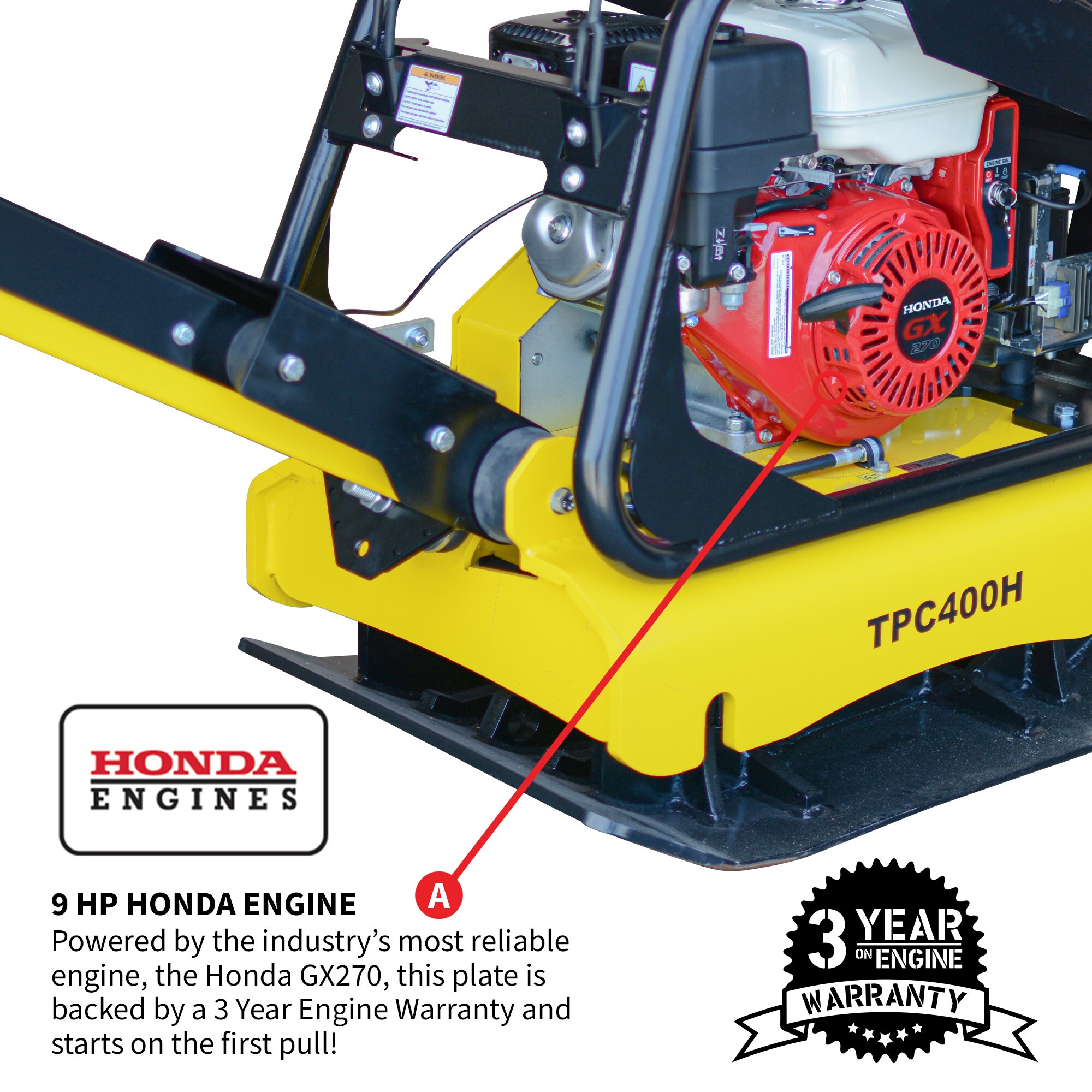 Tomahawk Power TPC400H Plate-Compactors - View #2