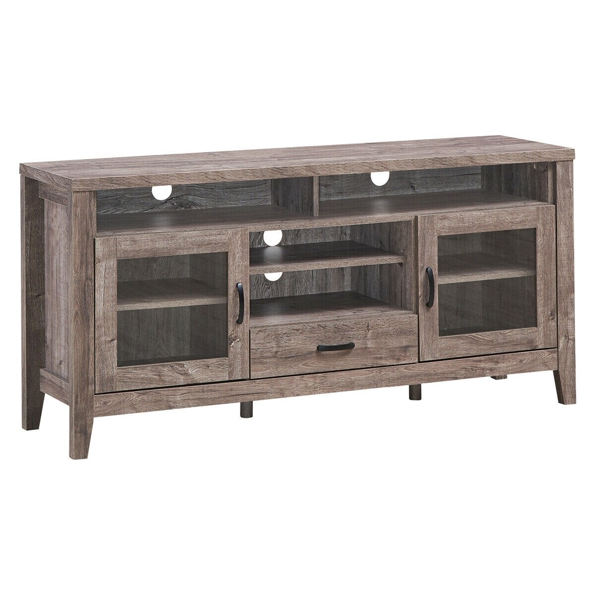 CASAINC WF-HW65208-LA TV stands Modern/Contemporary Walnut TV Stand (Accommodates)