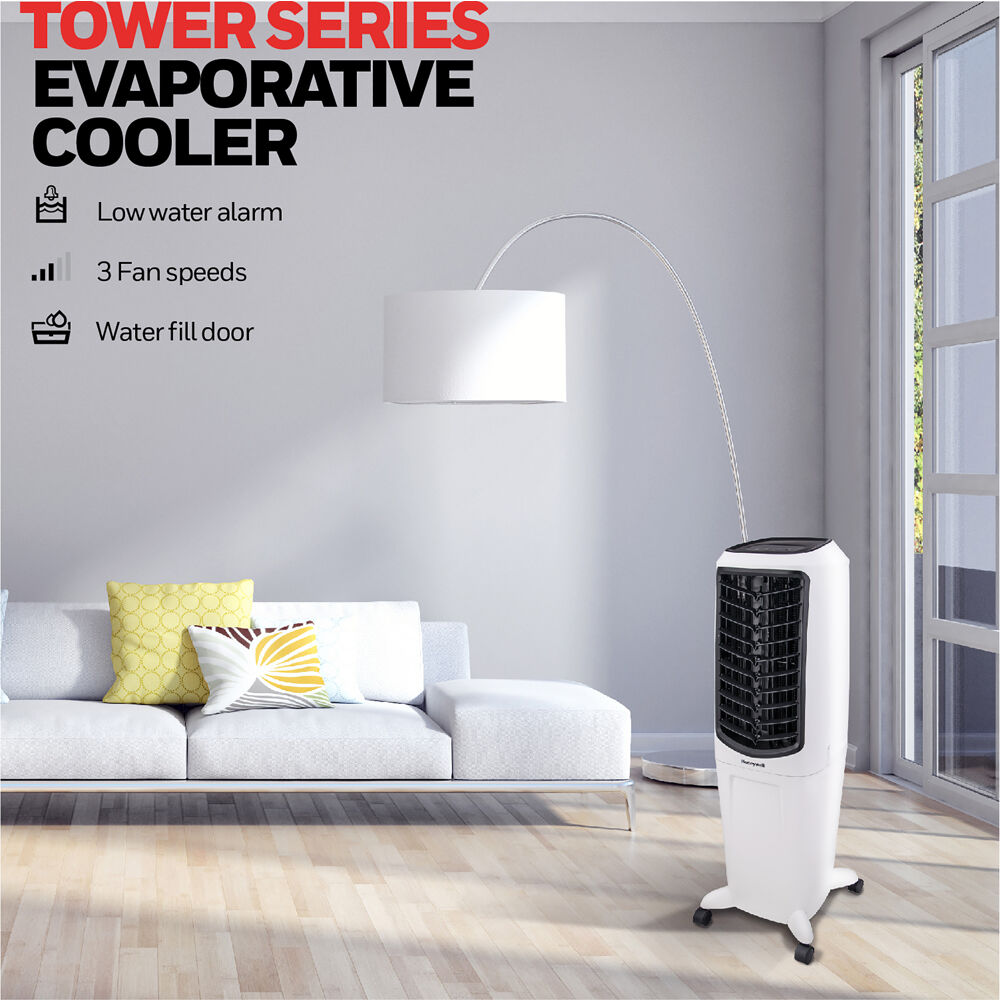 honeywell portable evaporative tower cooler