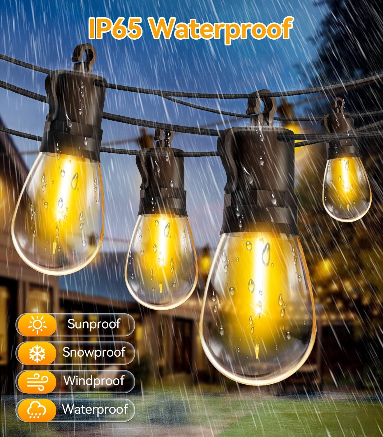 Afoxsos LAF0523F017 Patio-String-Lights - View #5