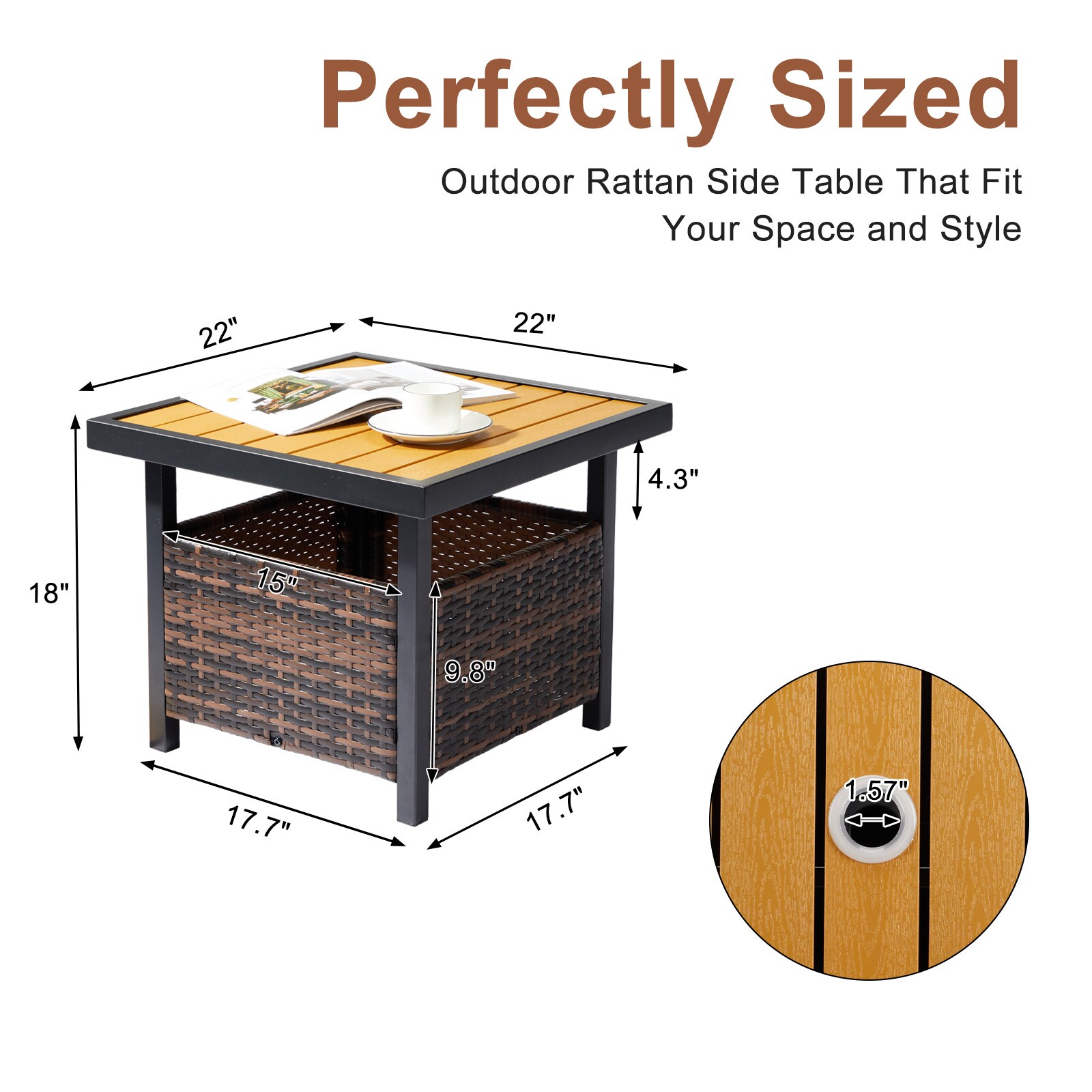 Winado LO1G56000662 Patio-Tables - View #3