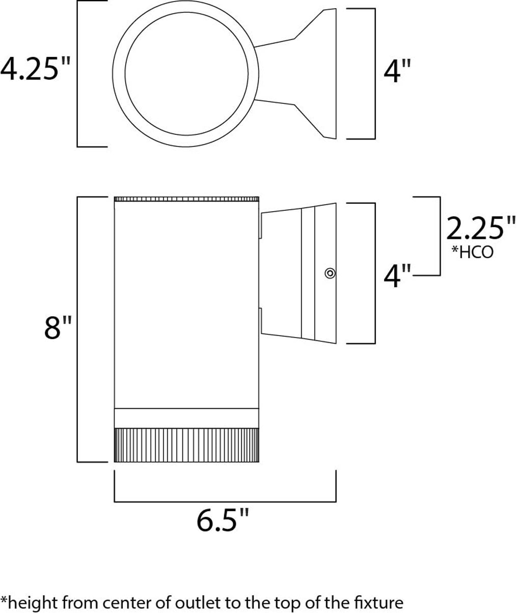 Maxim Lighting 6110ABZ Outdoor-Wall-Lighting - View #3
